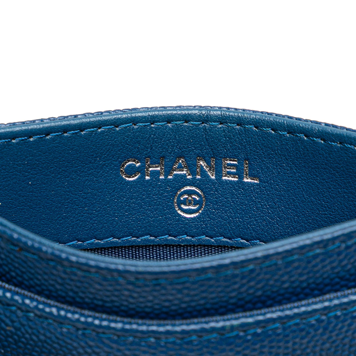 Chanel CC Caviar Card Holder