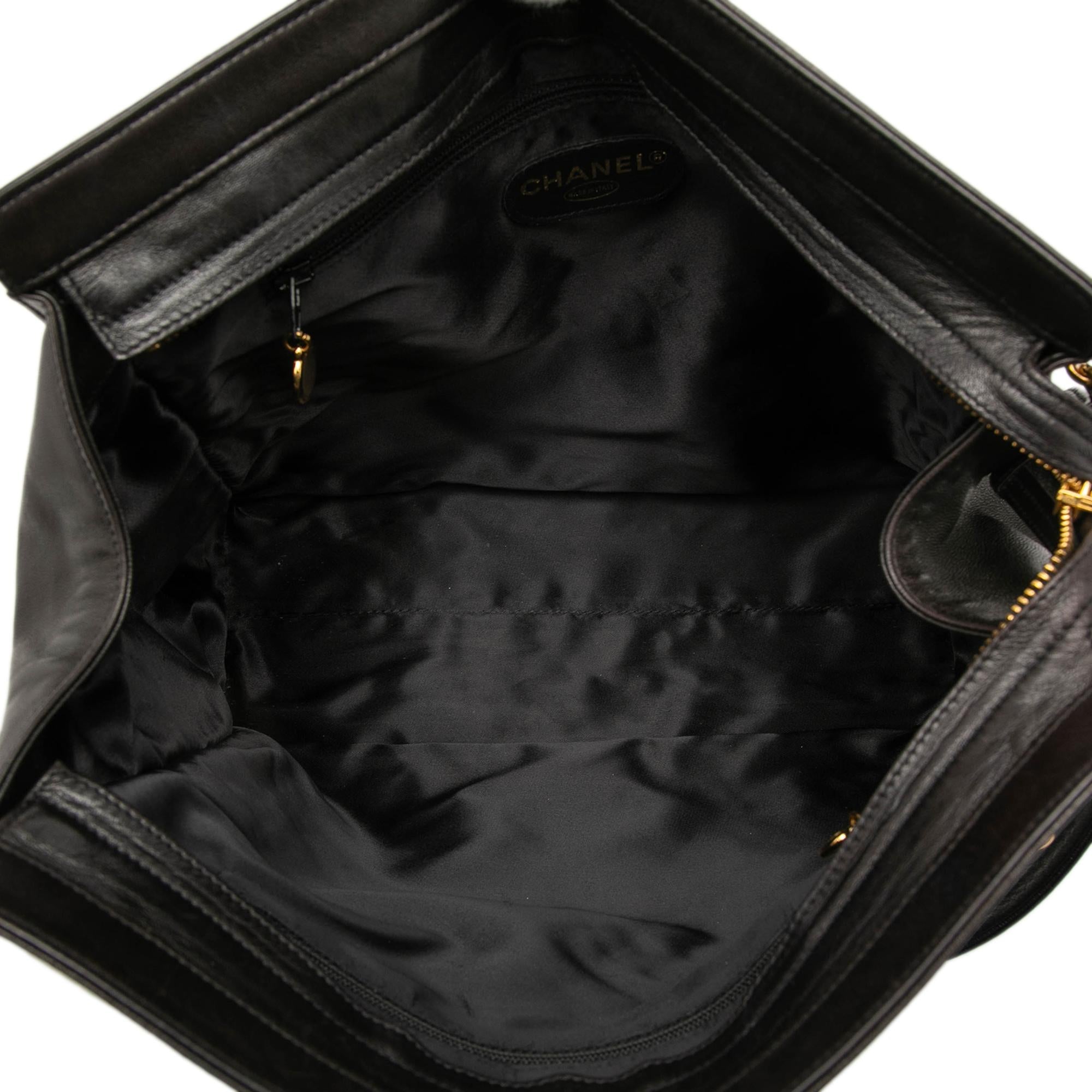 Chanel CC Caviar Chain Tote