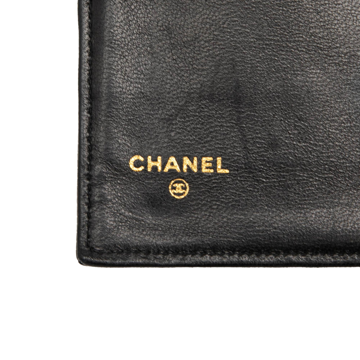 Chanel CC Caviar French Long Wallet