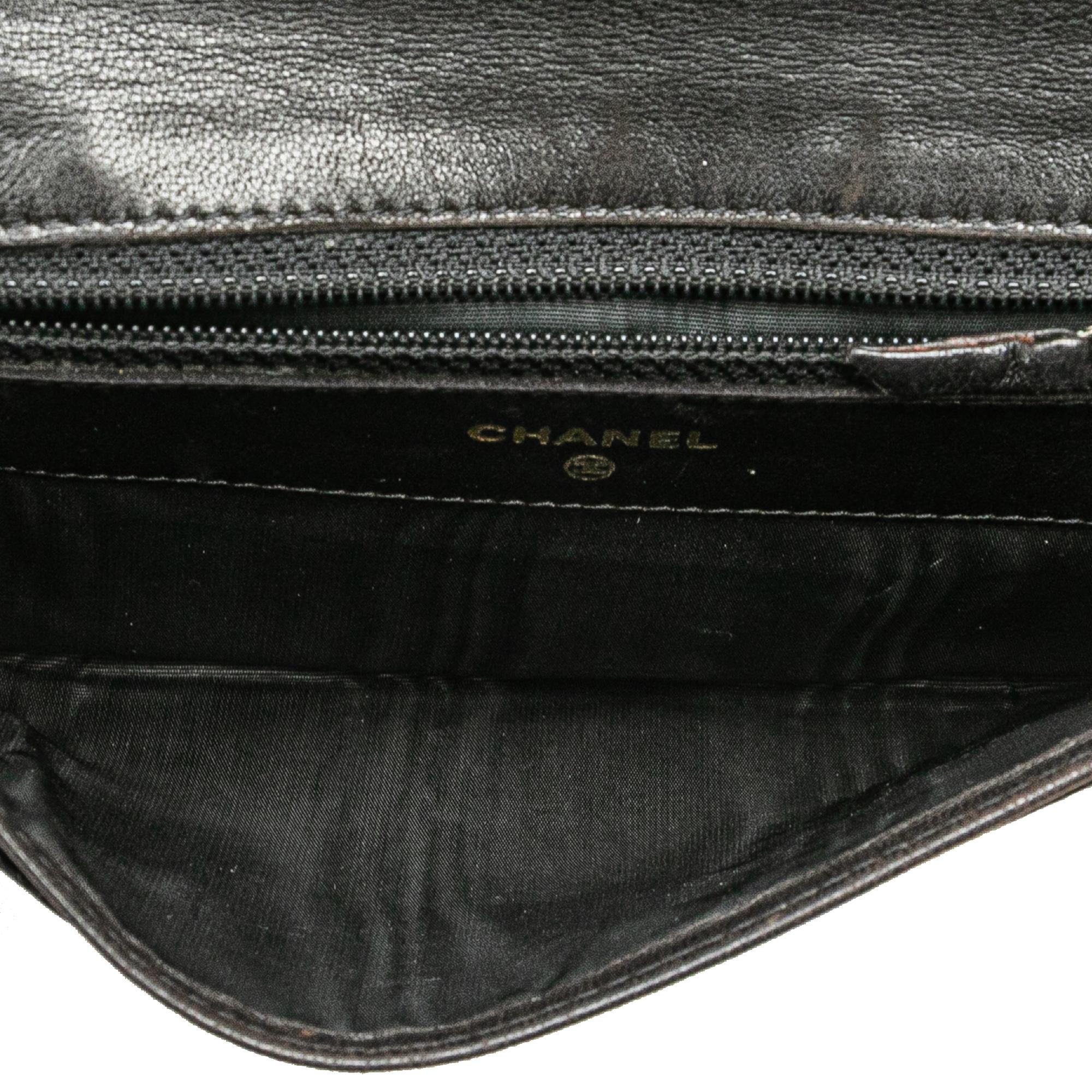 Chanel CC Caviar Trifold Wallet