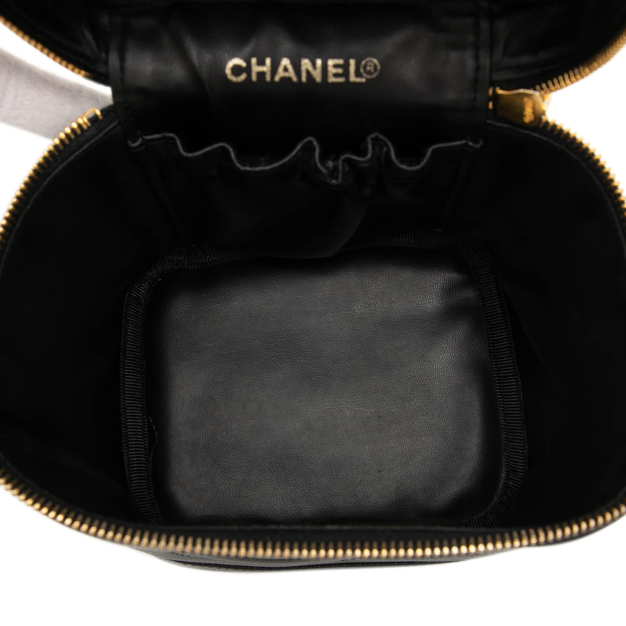 Chanel CC Caviar Vanity Bag