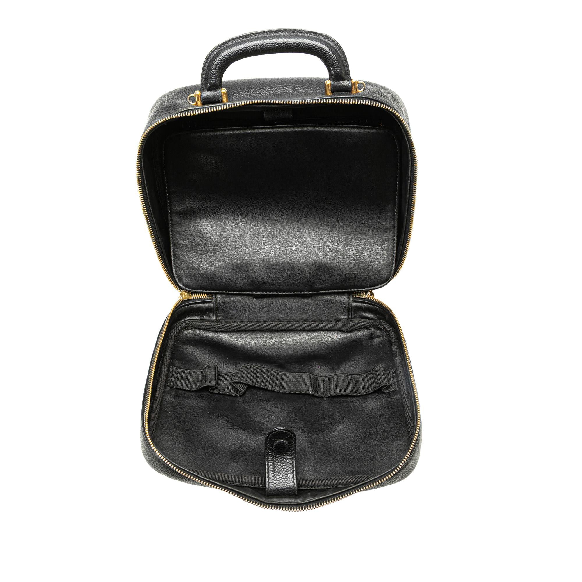 Chanel CC Caviar Vanity Case