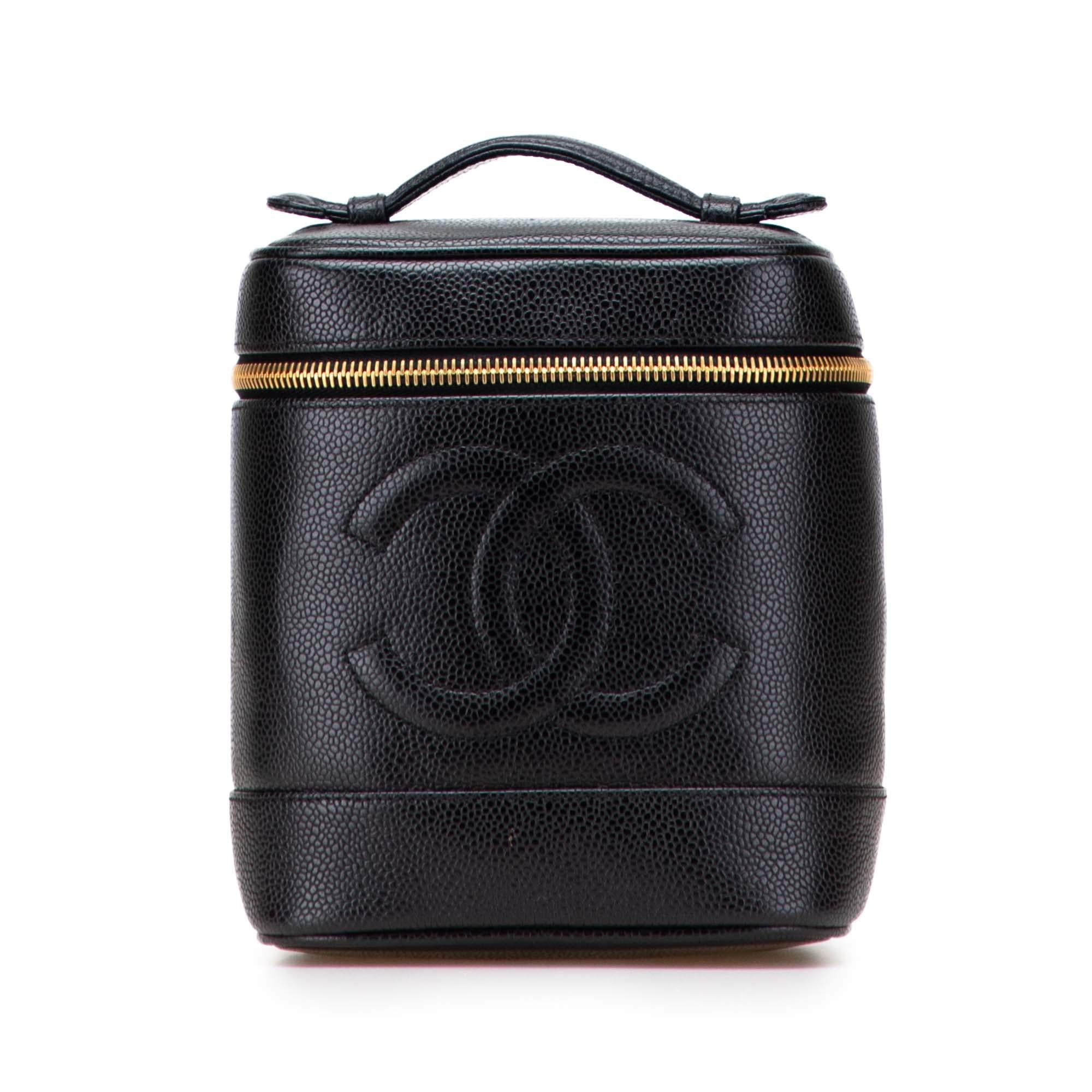 Chanel CC Caviar Vanity Case