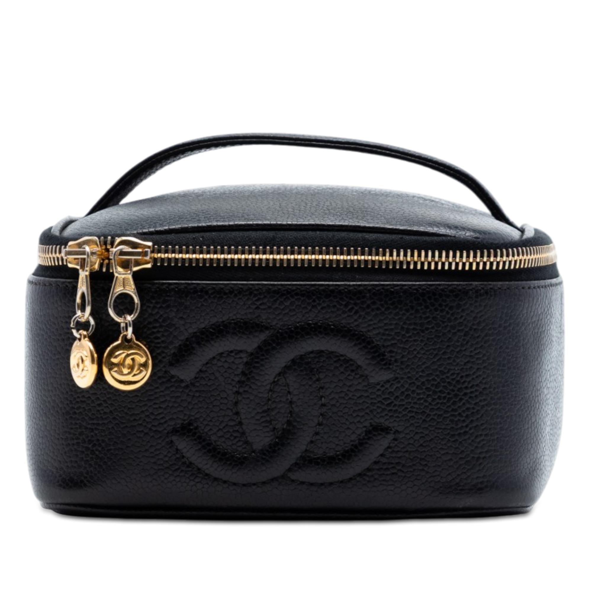 Chanel CC Caviar Vanity Case