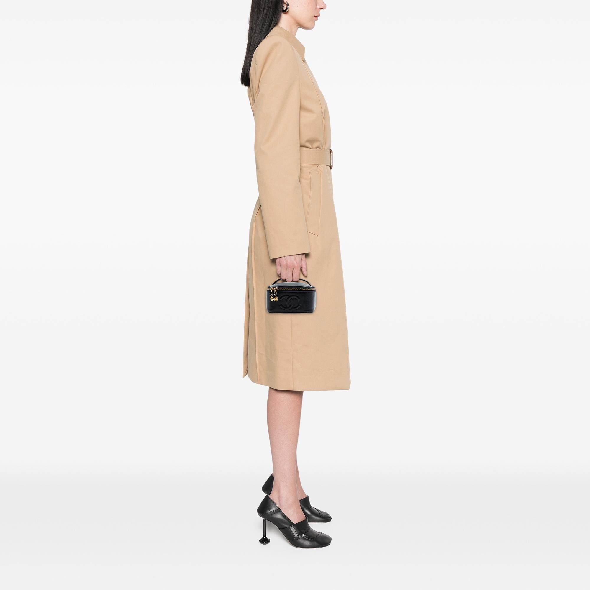 Chanel CC Caviar Vanity Case