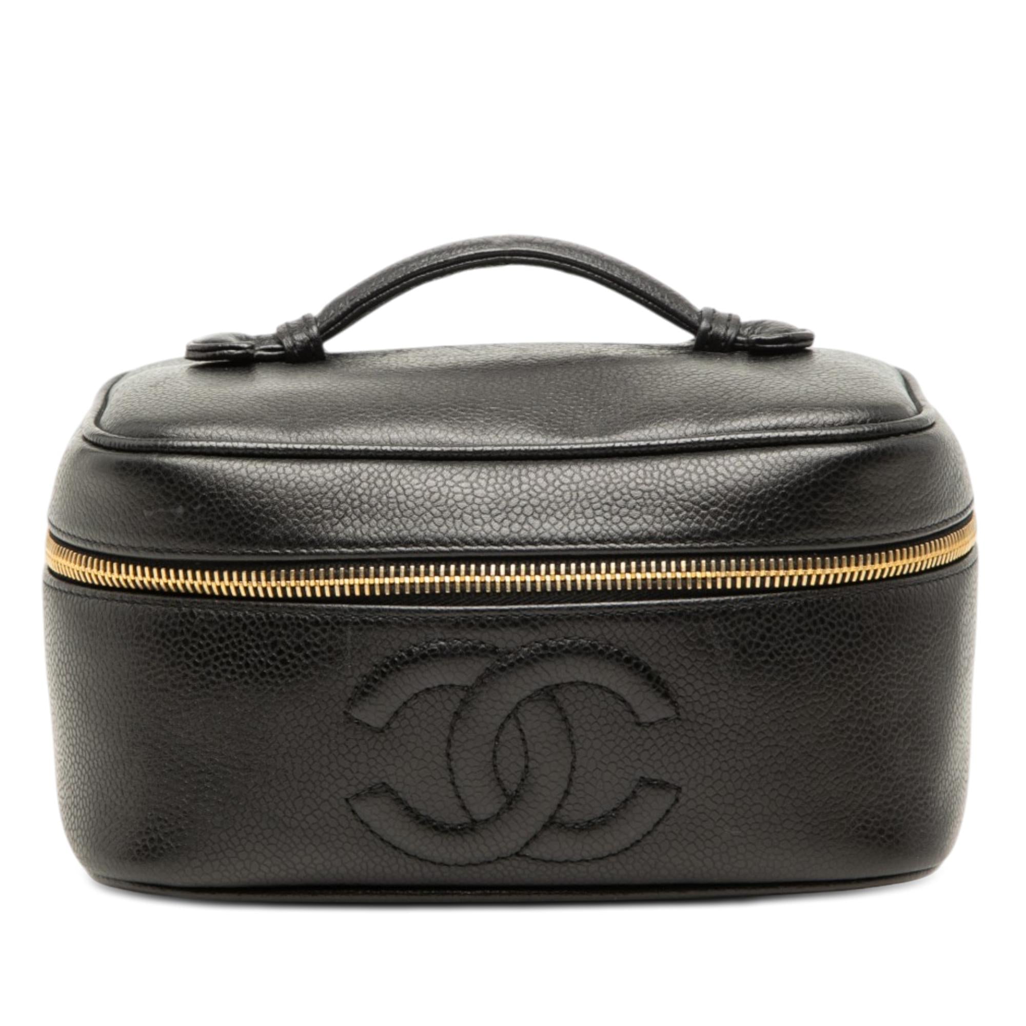 Chanel CC Caviar Vanity Case