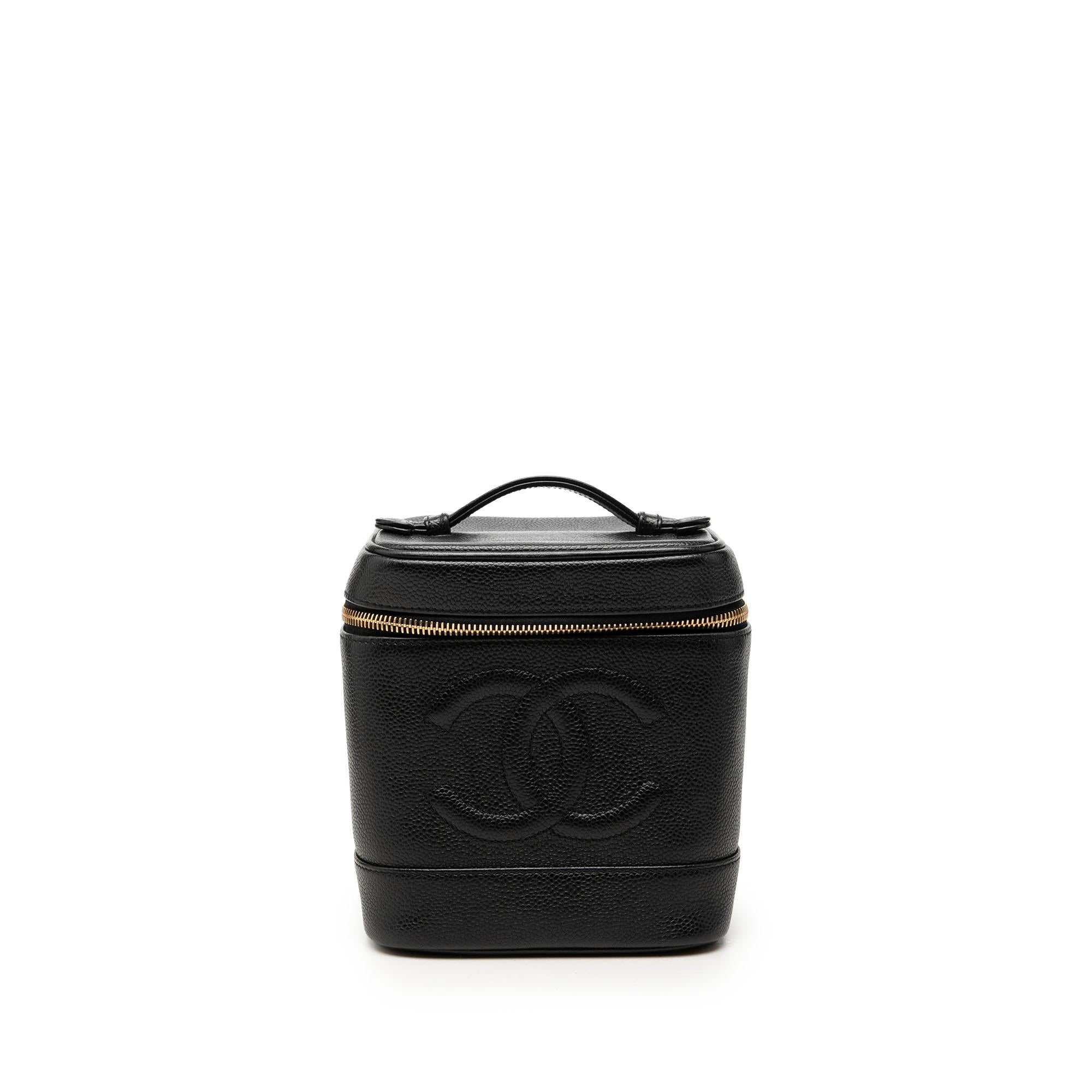 Chanel CC Caviar Vanity Case