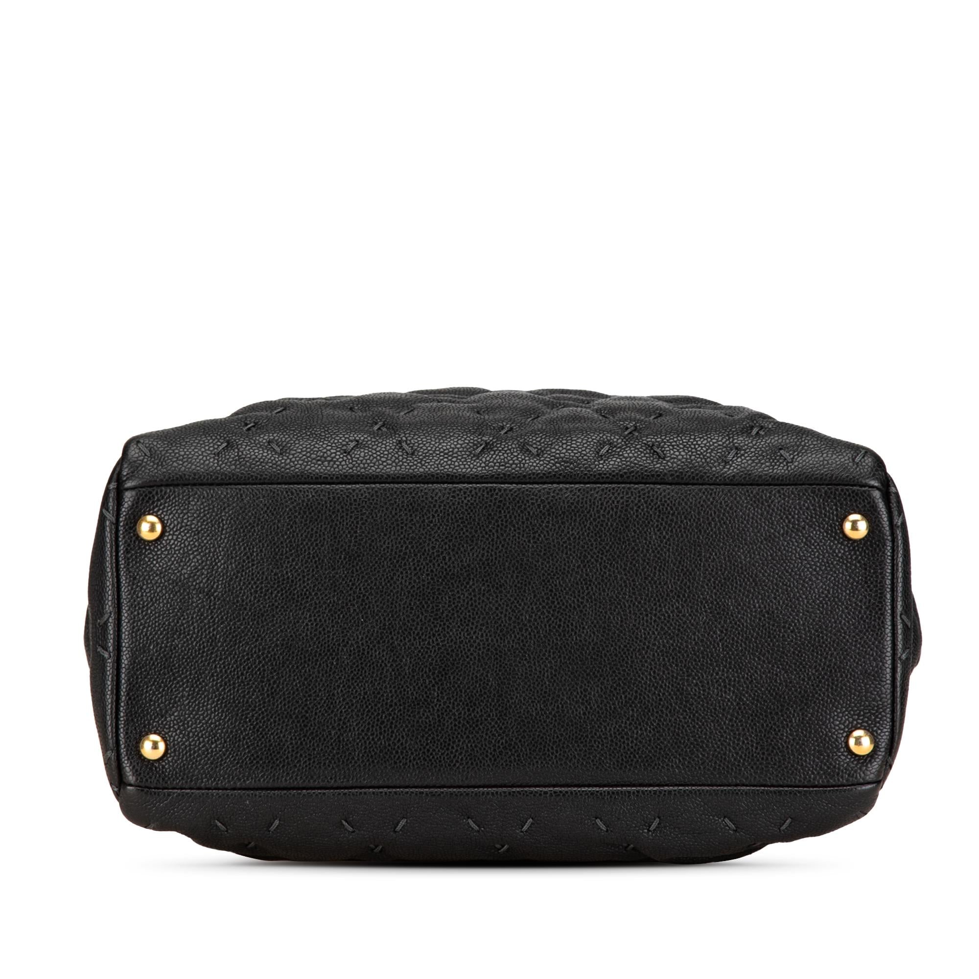 Chanel CC Caviar Wild Stitch Tote