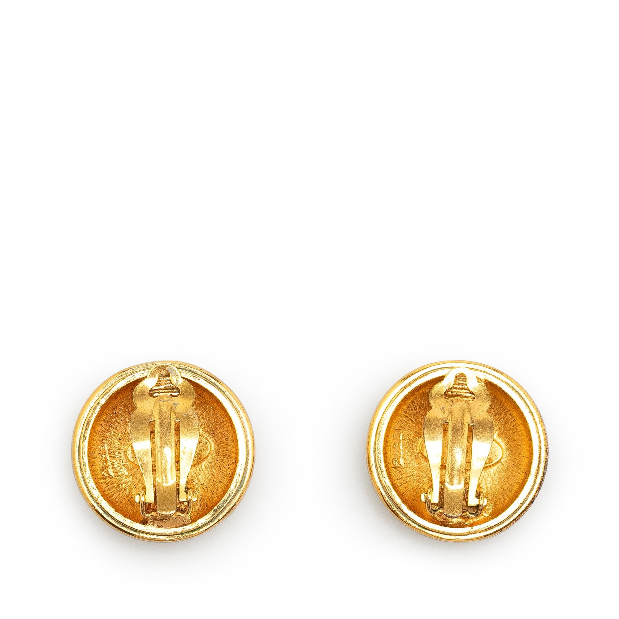 Chanel CC Clip on Earrings (SHG-p1SALe)