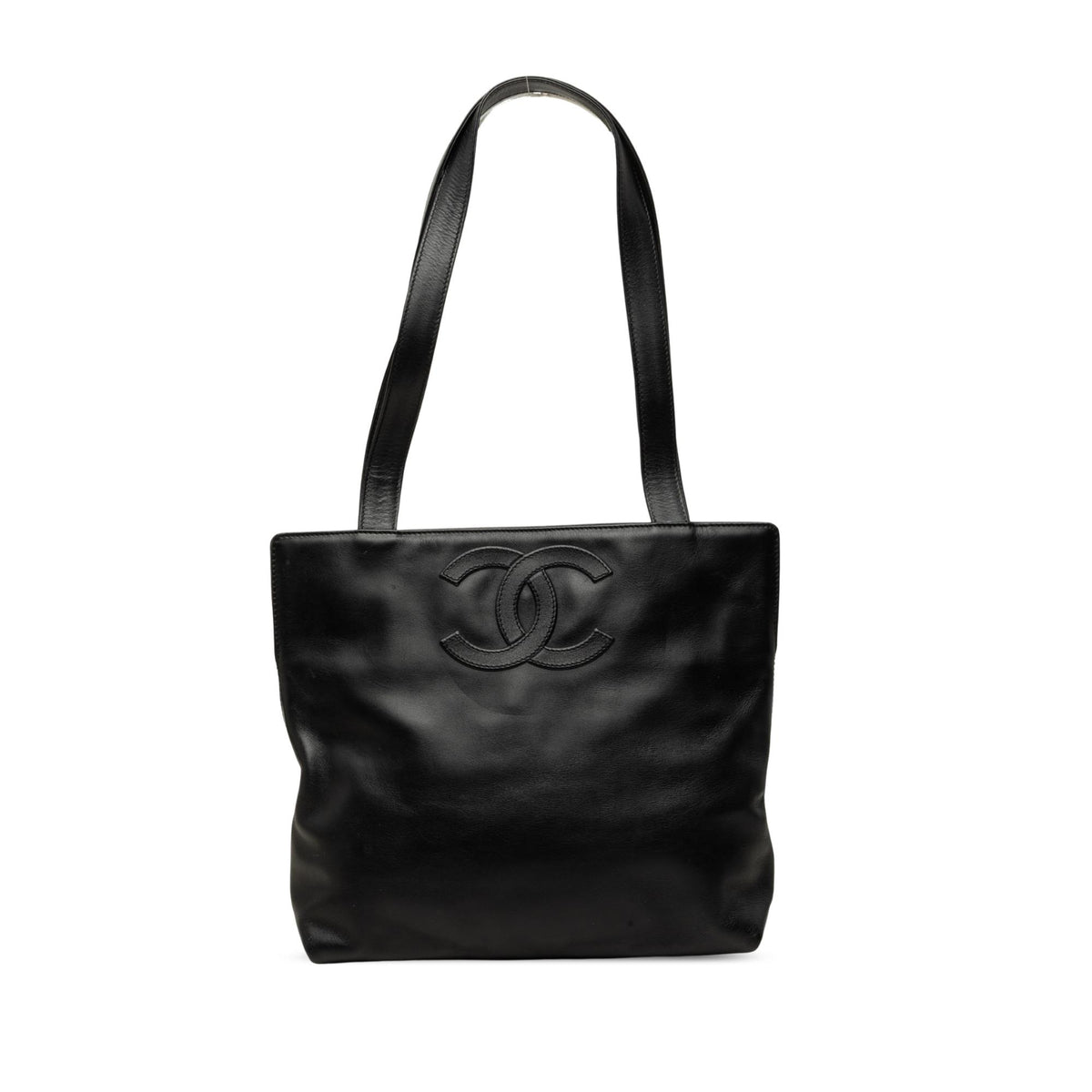 Chanel CC Lambskin Shopping Tote