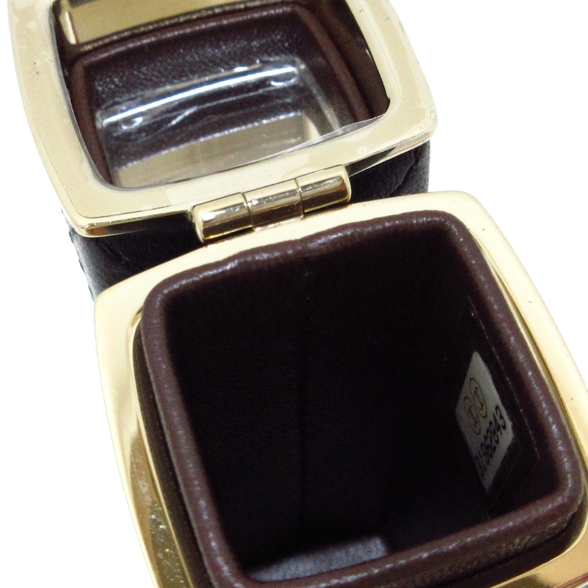 Chanel CC Lambskin Squared Lipstick Case on Chain (SHG-Zp7ZZG)