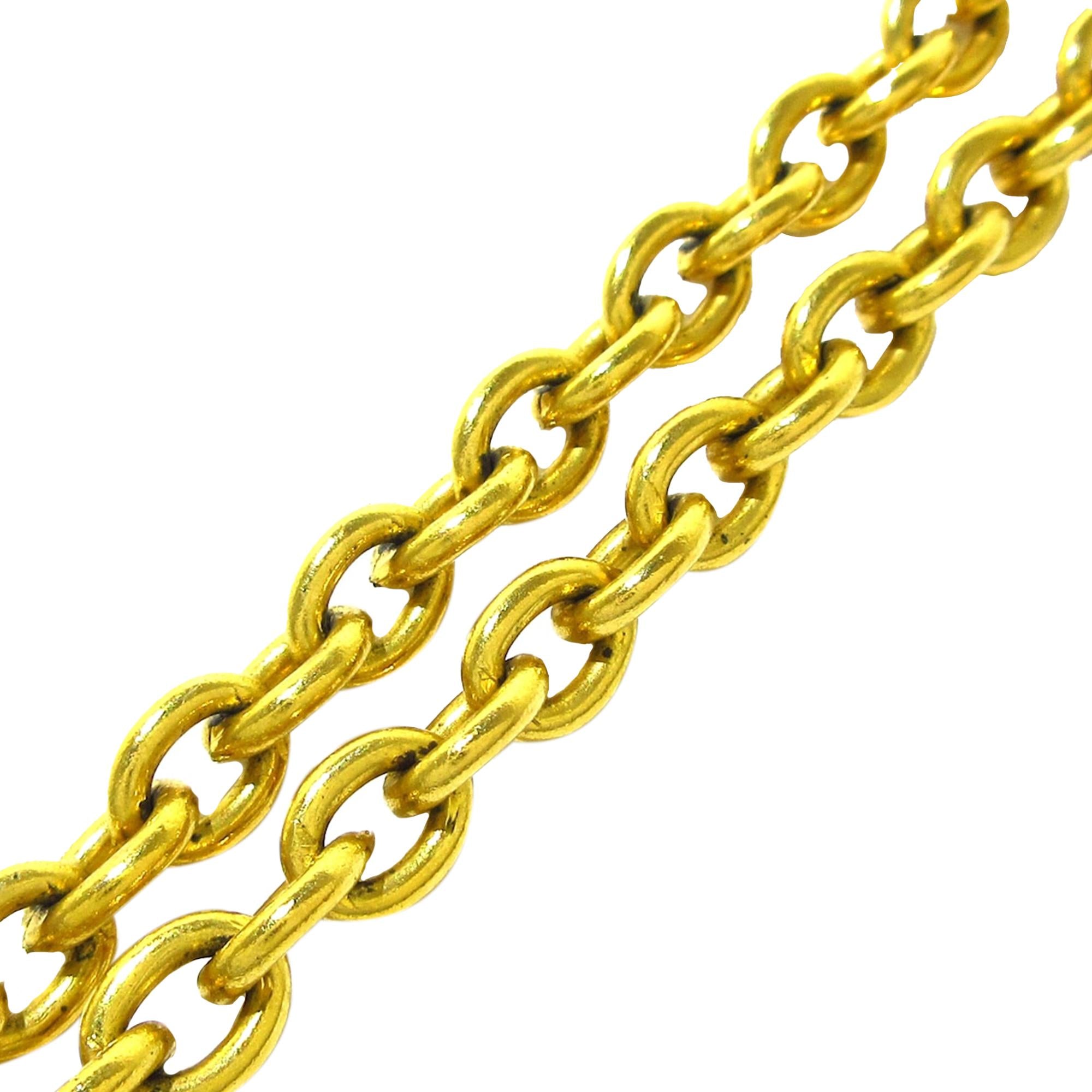 Chanel CC Pendant Necklace (SHG-kgTmcP)