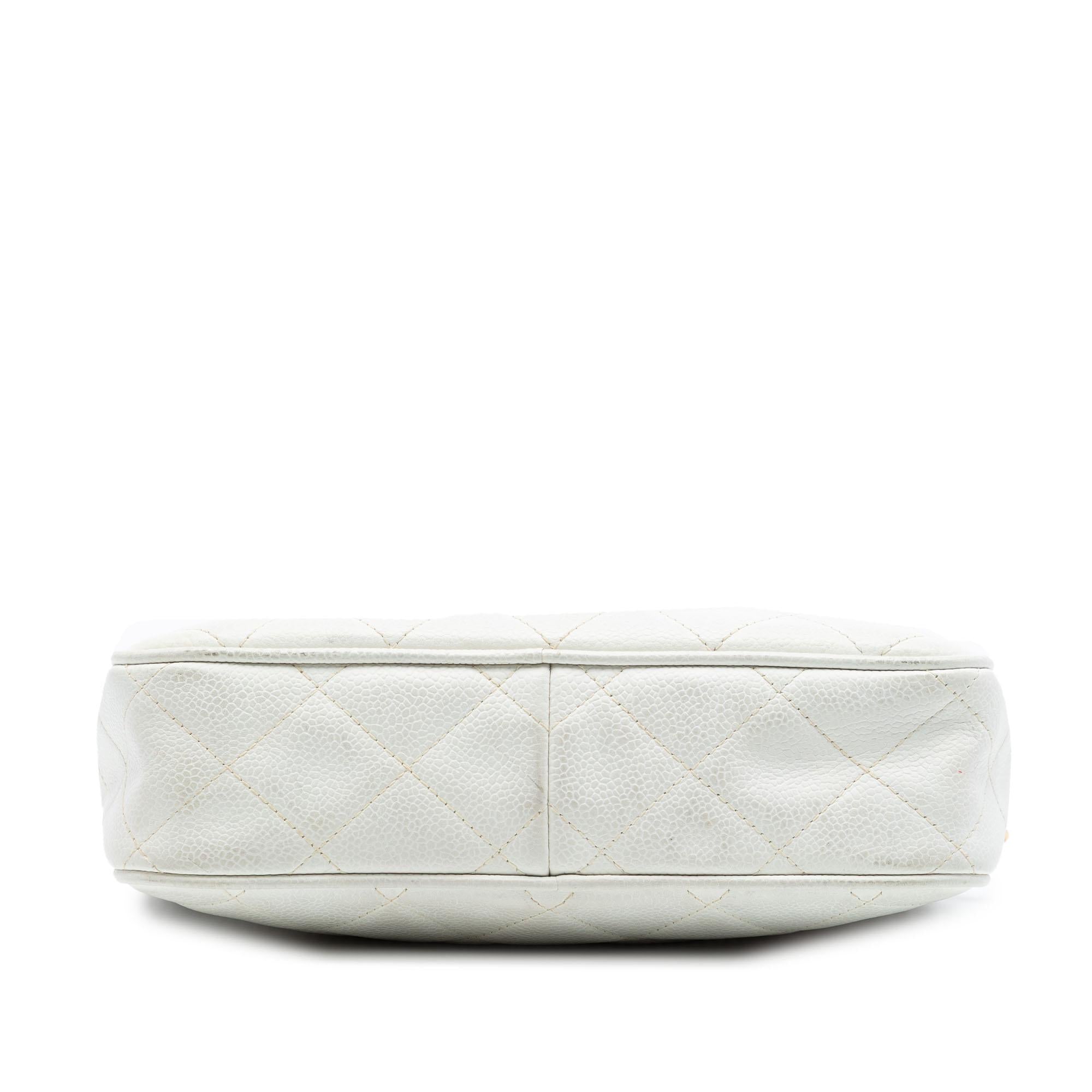 Chanel CC Quilted Caviar Camera Bag