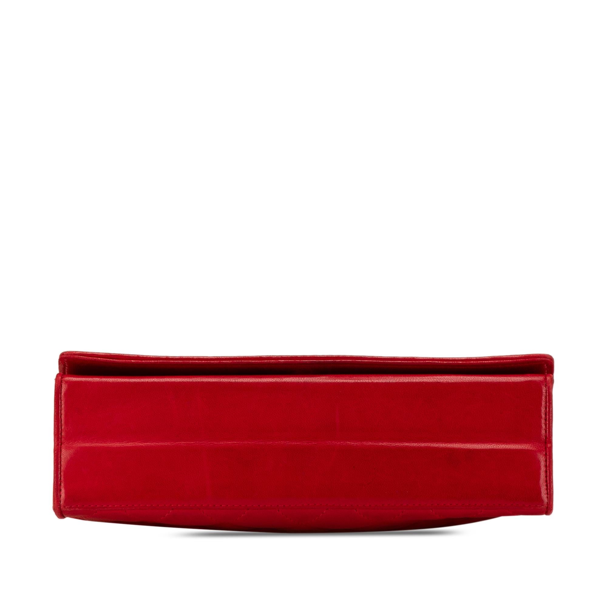 Chanel CC Quilted Lambskin Full Flap (SHG-sF6Lle)