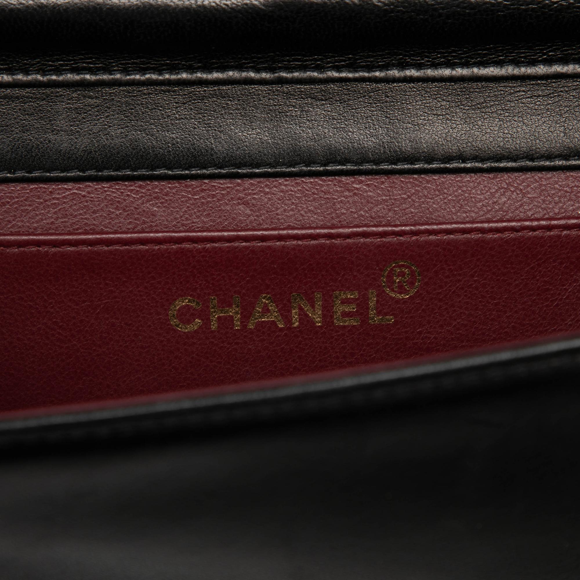 Chanel CC Quilted Lambskin Full Single Flap