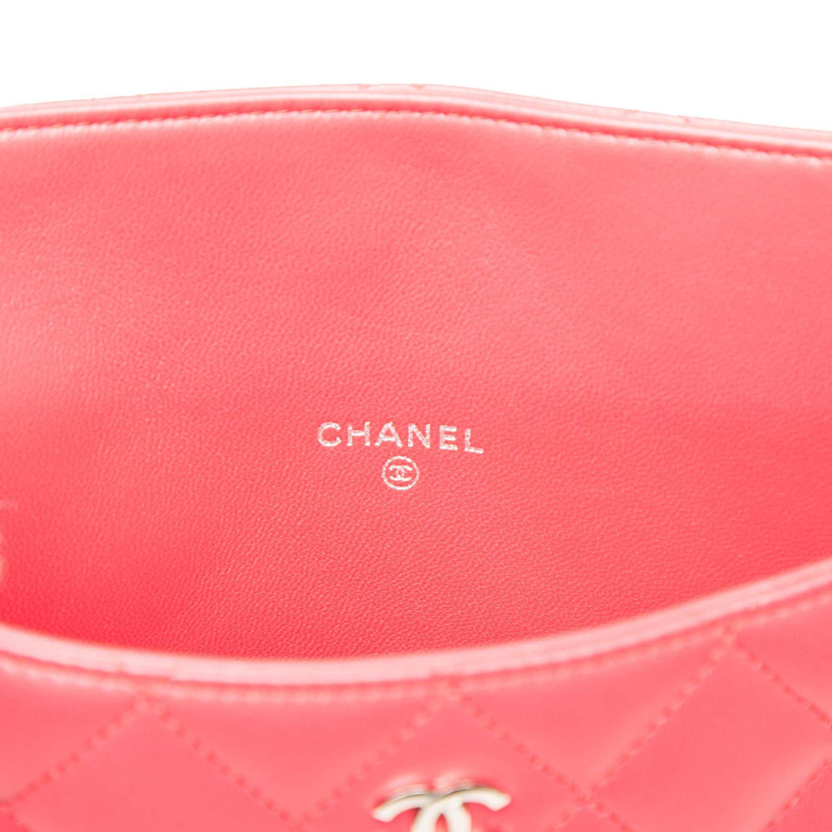 Chanel CC Quilted Lambskin Ipad Case