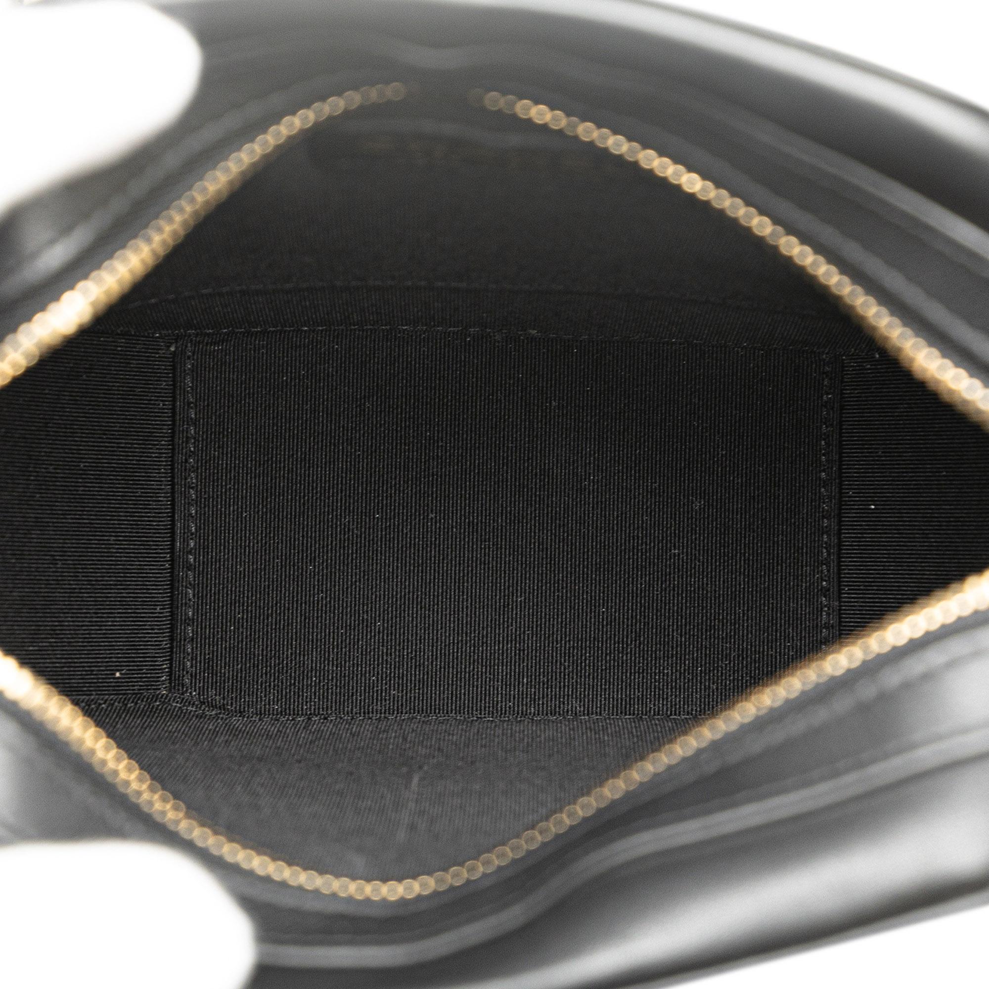 Chanel CC Quilted Lambskin Octagon Camera Case