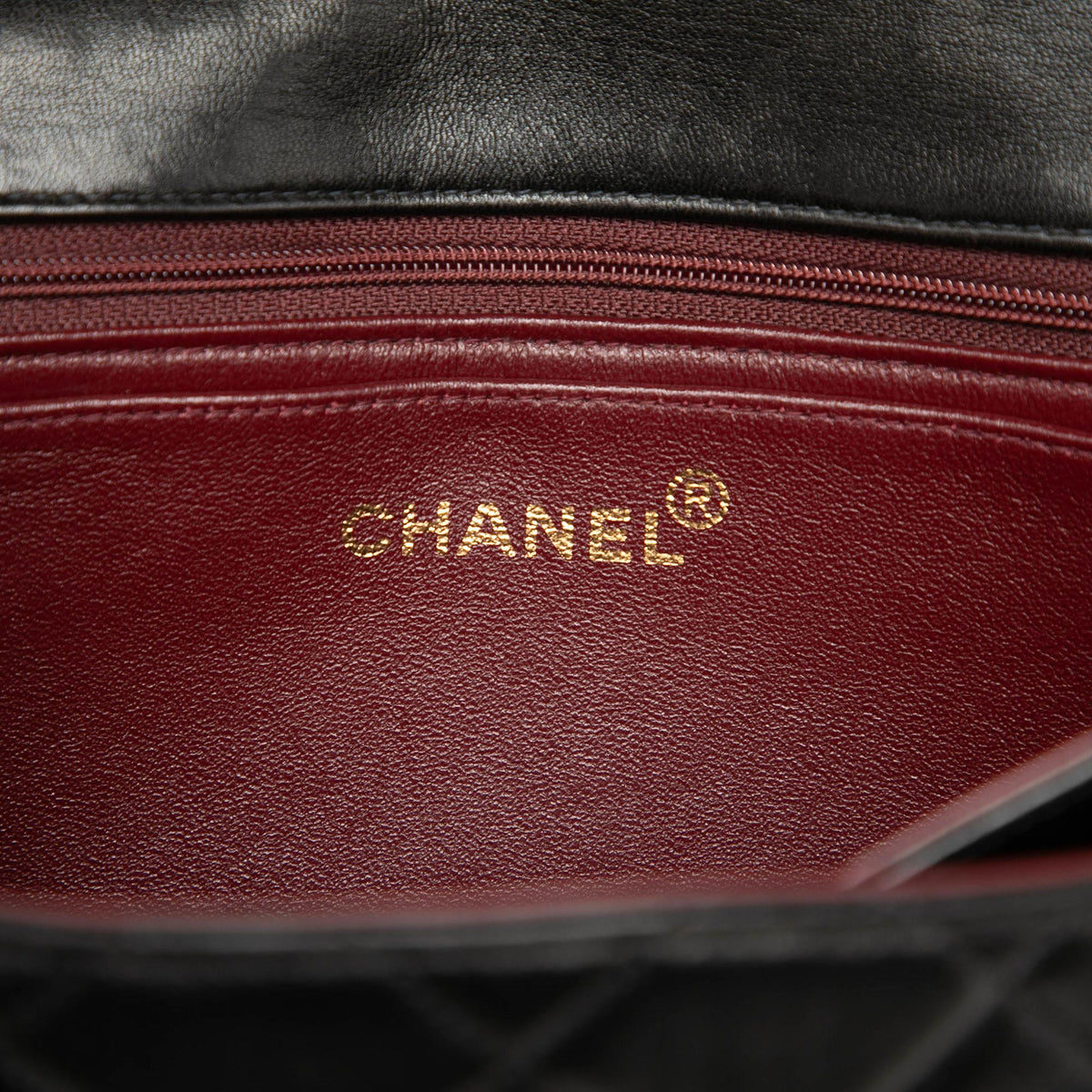 Chanel CC Quilted Lambskin Single Flap