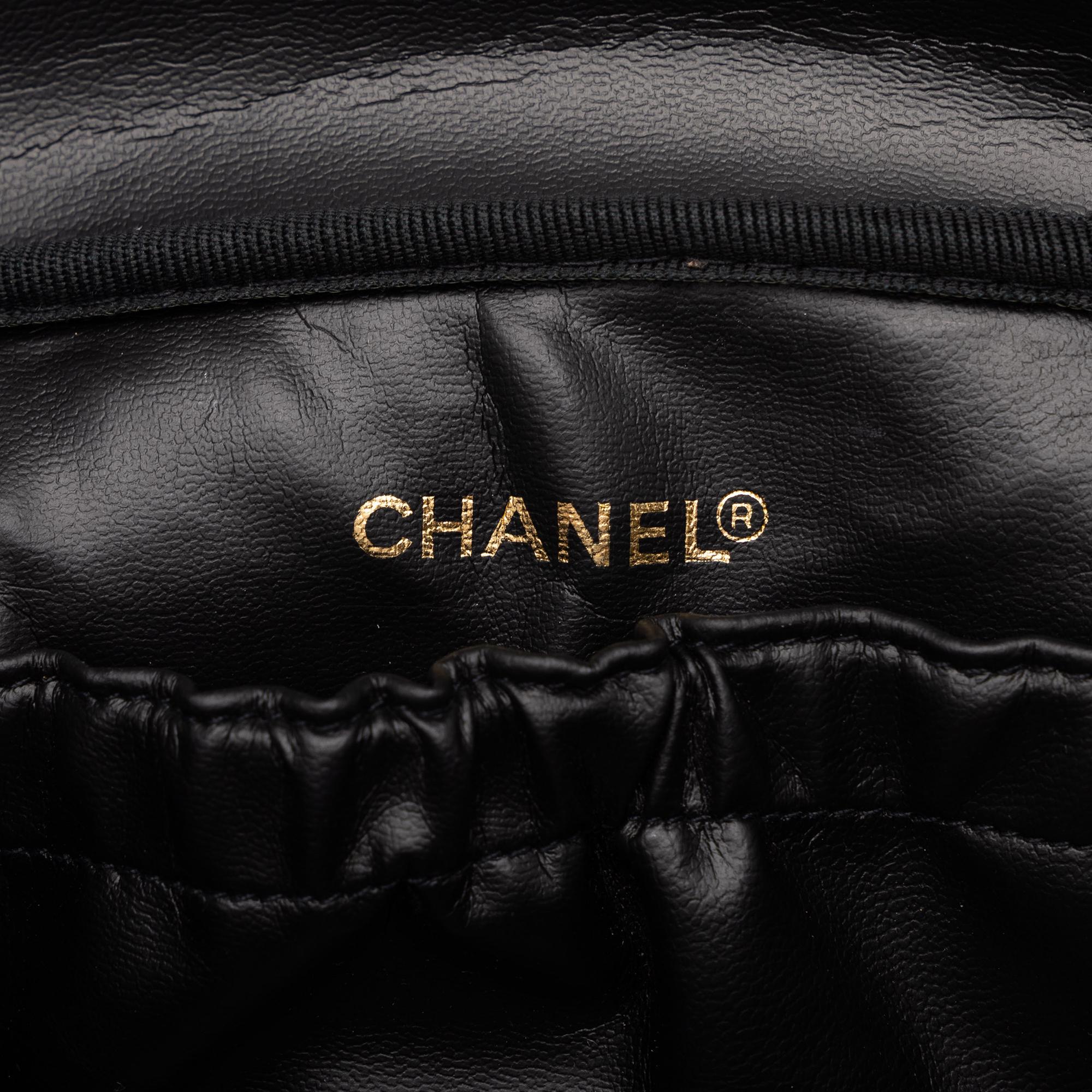 Chanel CC Quilted Lambskin Vanity Bag