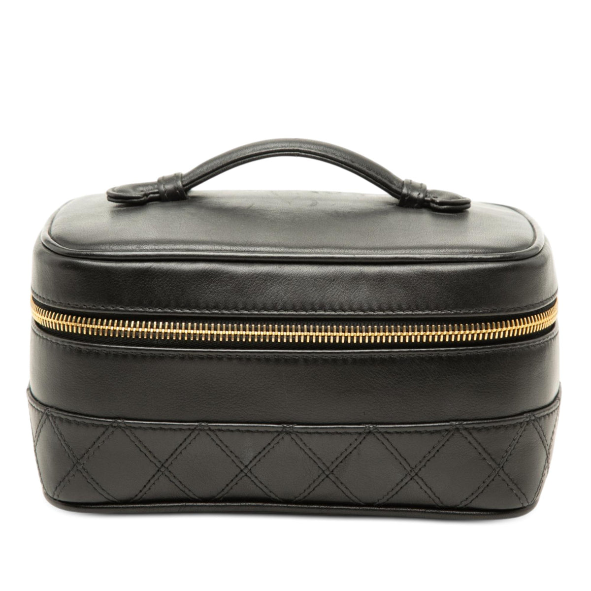 Chanel CC Quilted Lambskin Vanity Bag