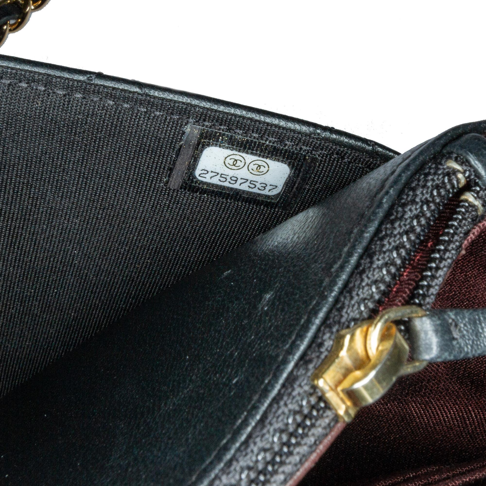 Chanel CC Quilted Lambskin Wallet On Chain (SHG-xqMmVF)