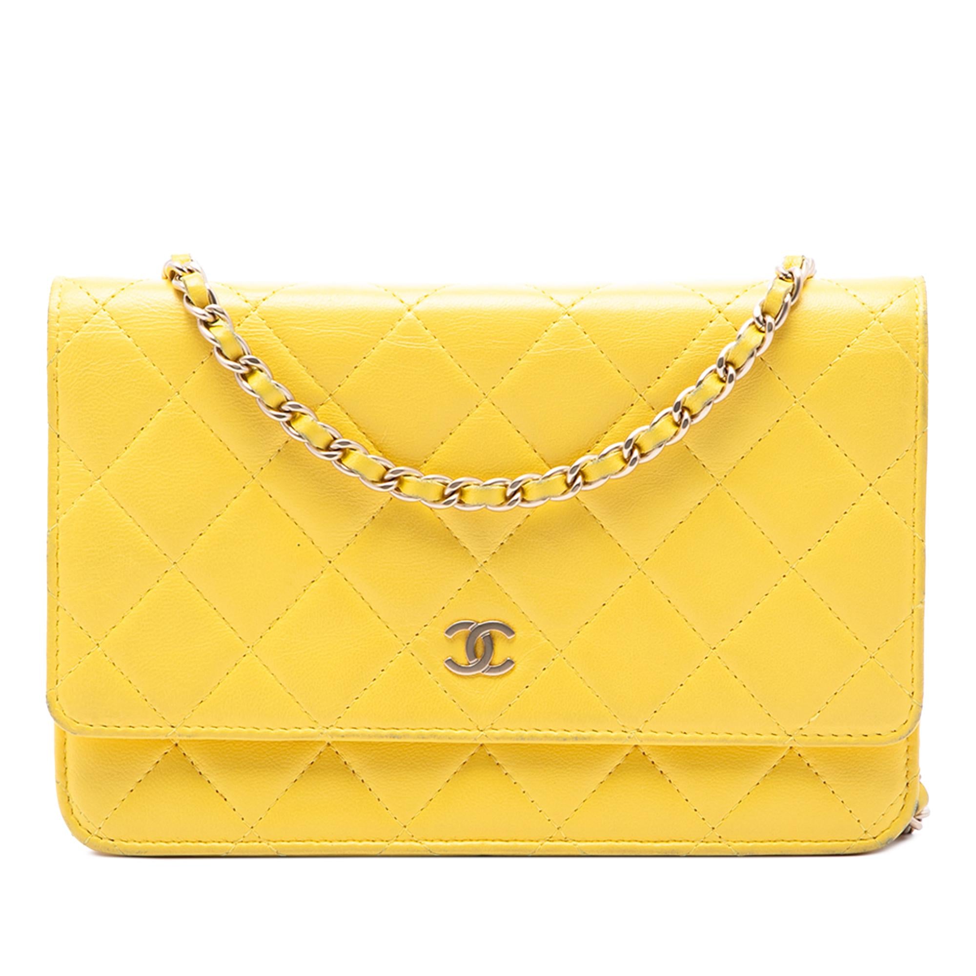 Chanel CC Quilted Lambskin Wallet on Chain