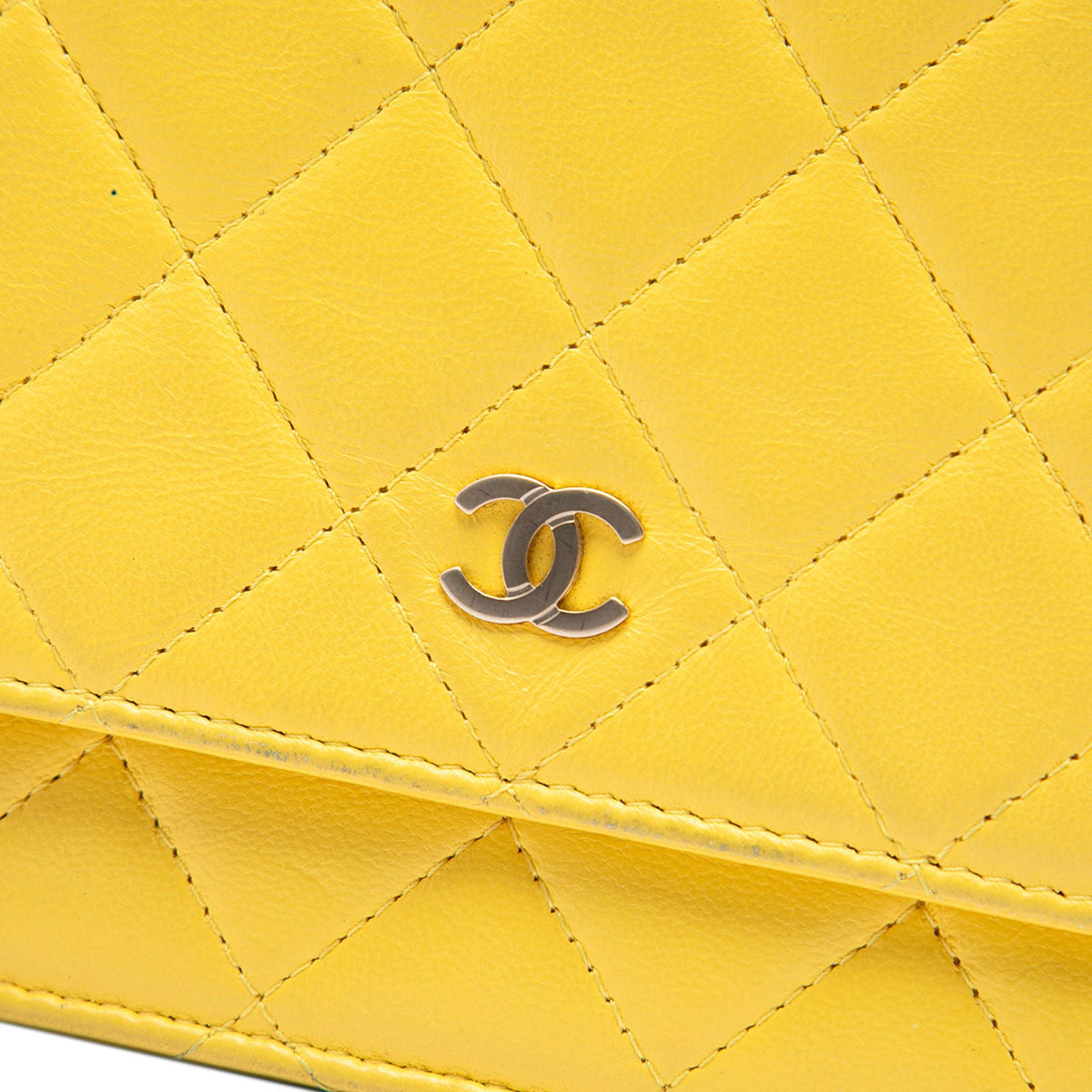 Chanel CC Quilted Lambskin Wallet on Chain