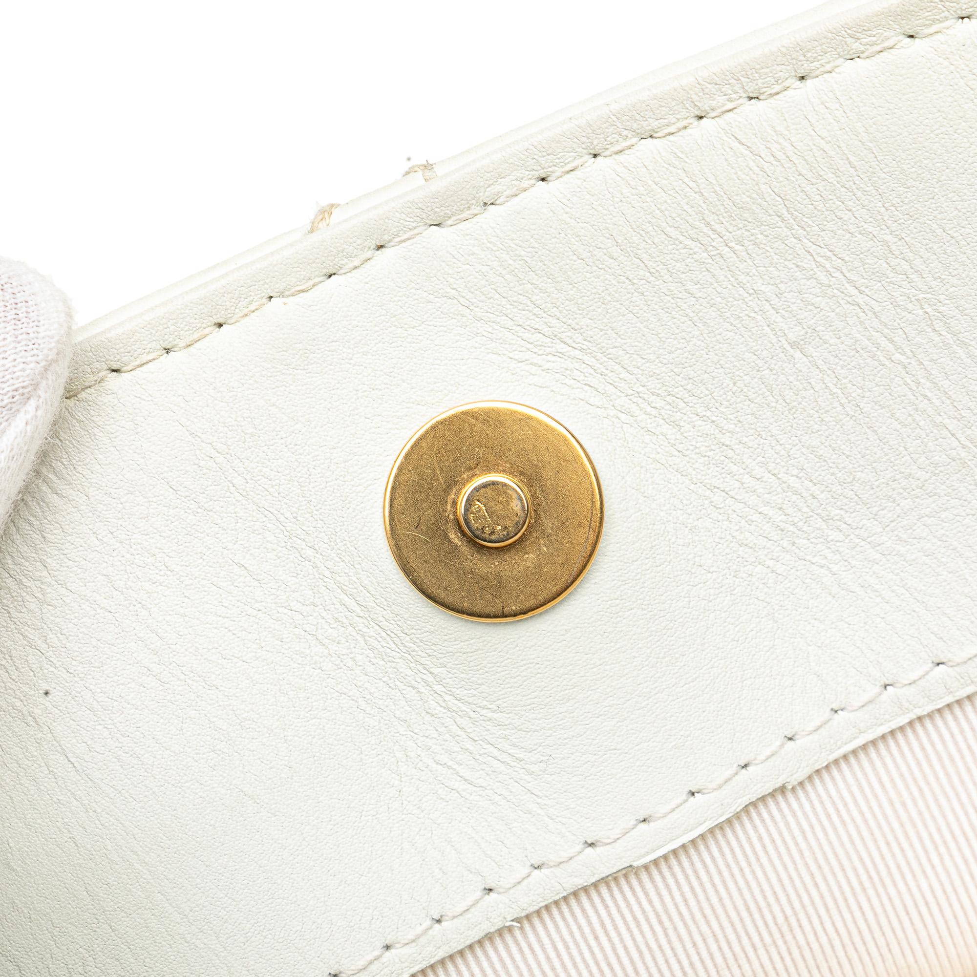 Chanel CC Quilted Lambskin Wild Stitch Tote