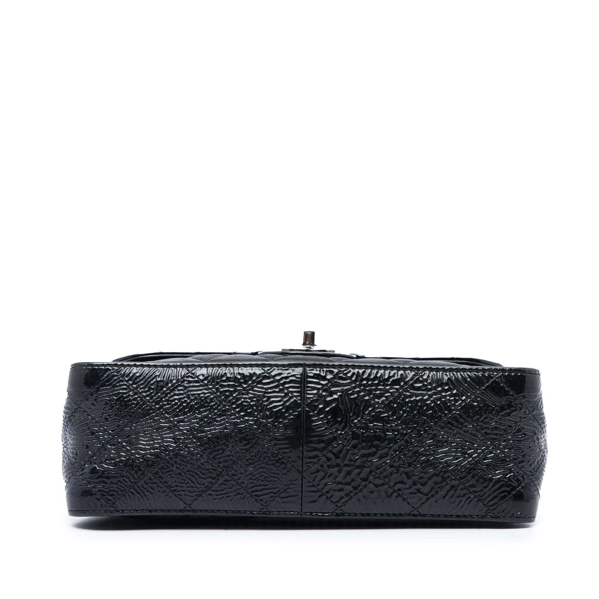 Chanel CC Quilted Lambskin and Patent Bijoux Chain Flap