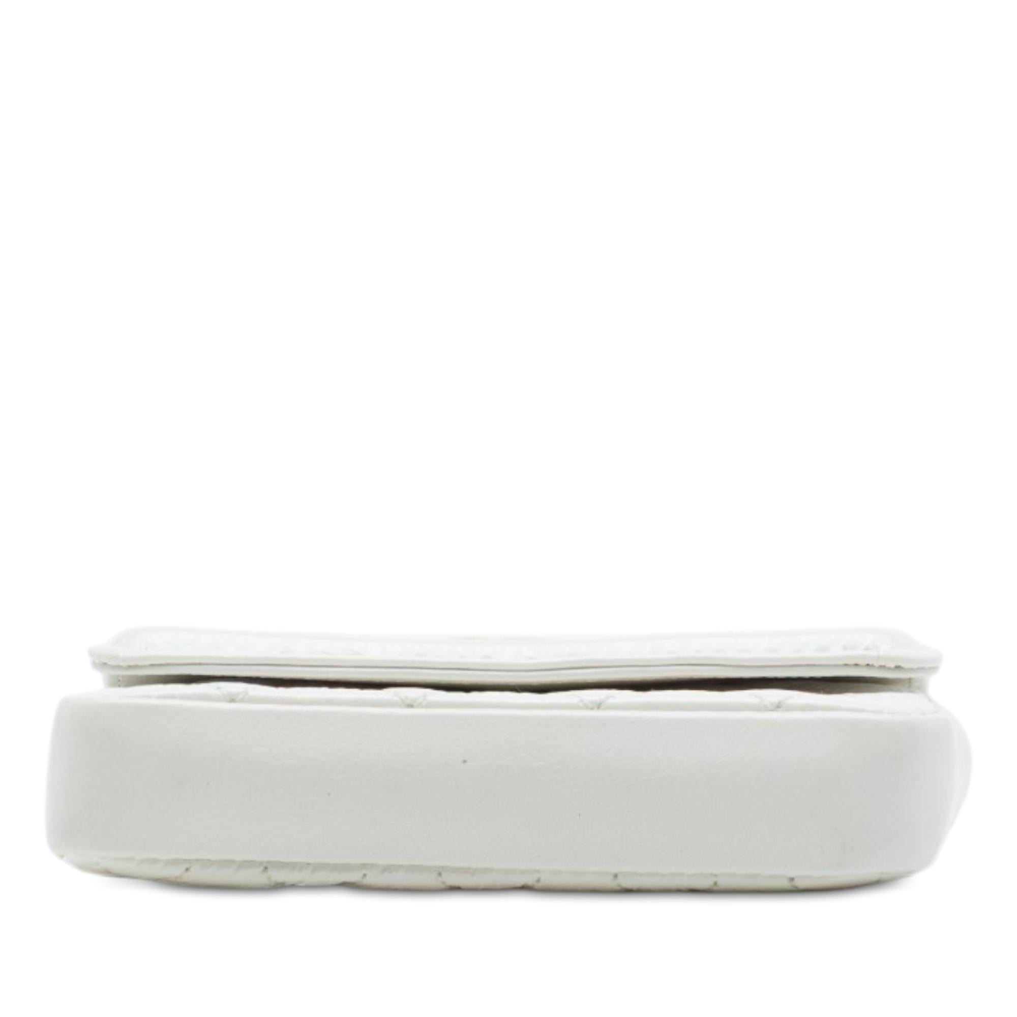 Chanel CC Quilted Shiny Aged Calfskin Waist Bag