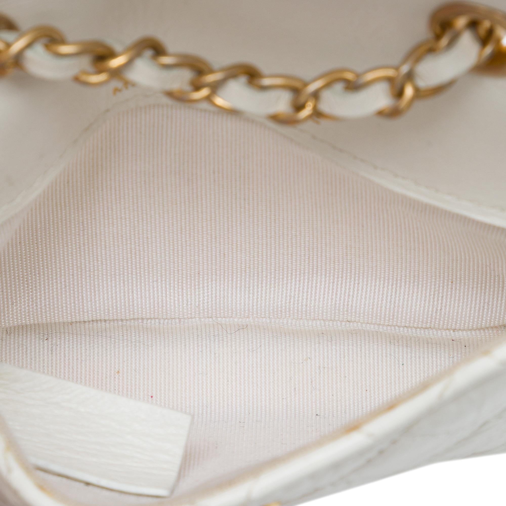 Chanel CC Quilted Shiny Aged Calfskin Waist Bag