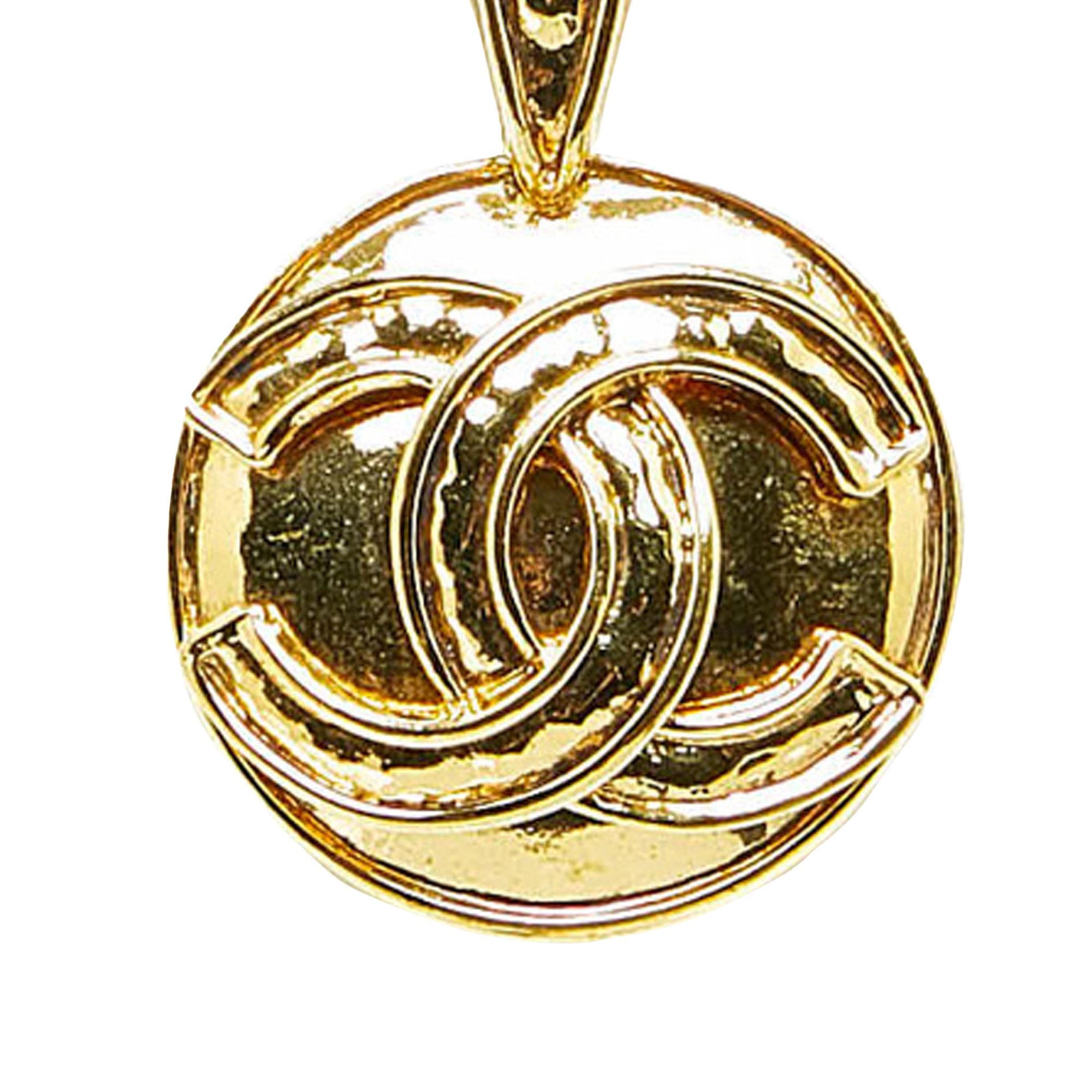 Chanel CD Pendant Necklace (SHG-sKORWG)
