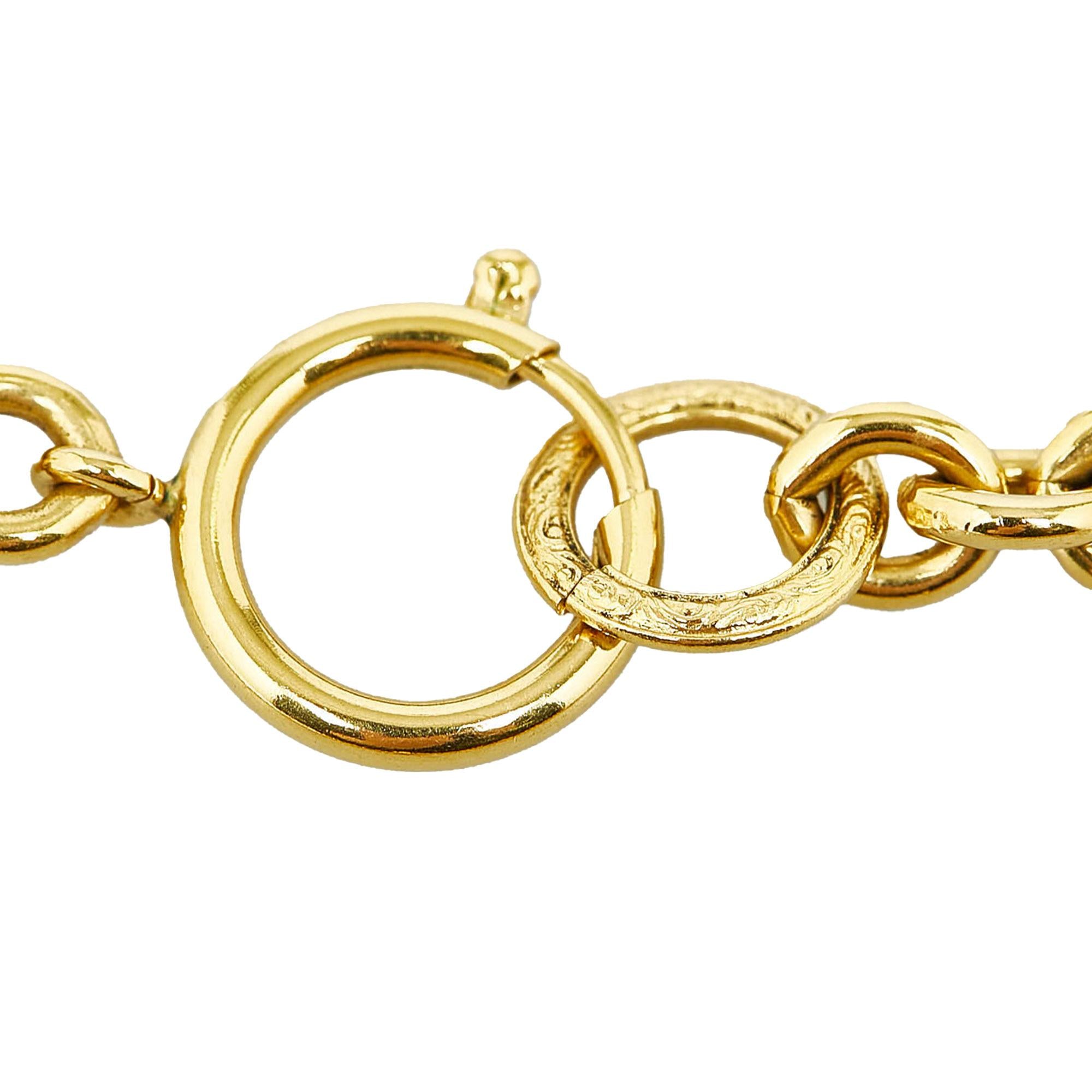 Chanel CD Pendant Necklace (SHG-sKORWG)