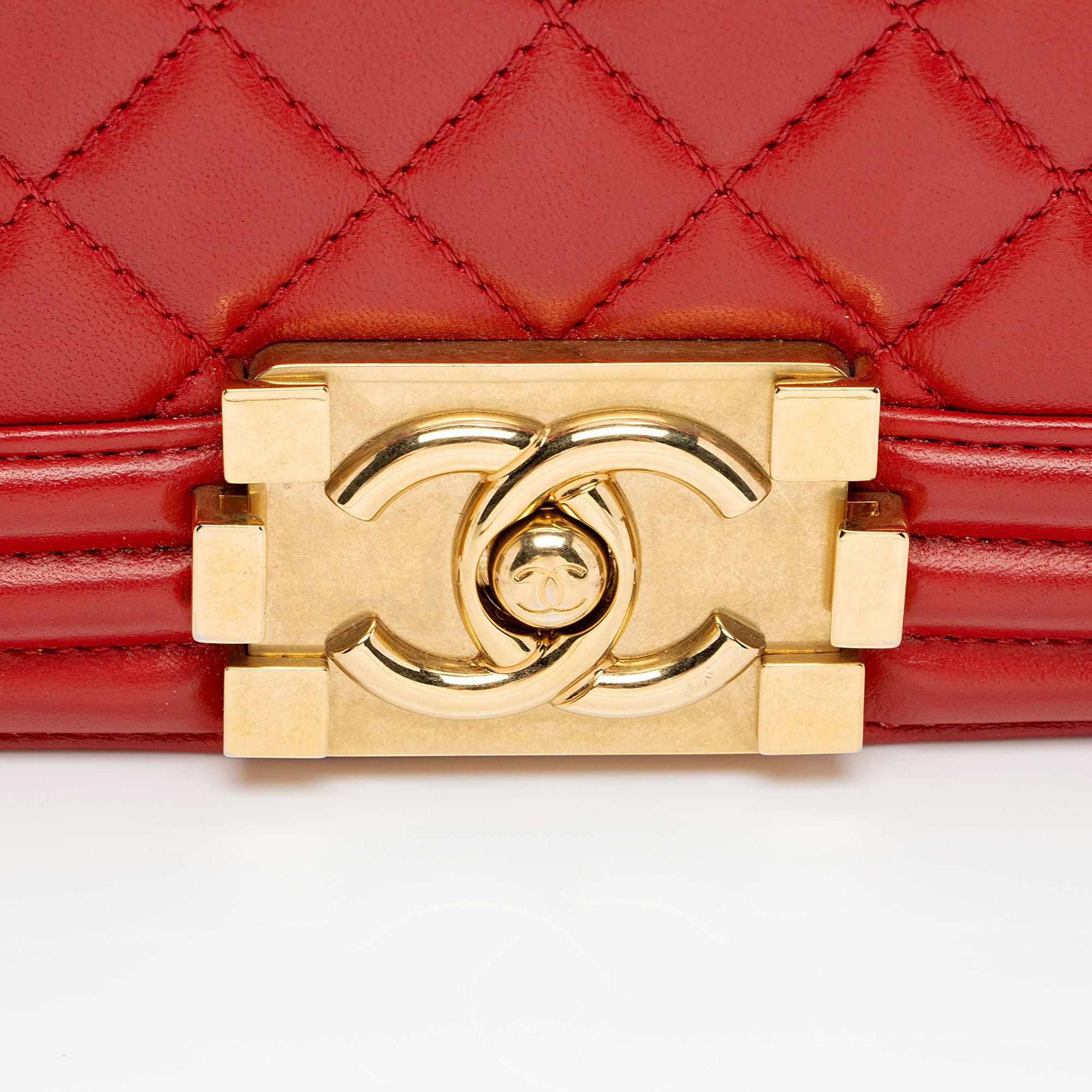 Chanel Calfskin Small Boy Bag
