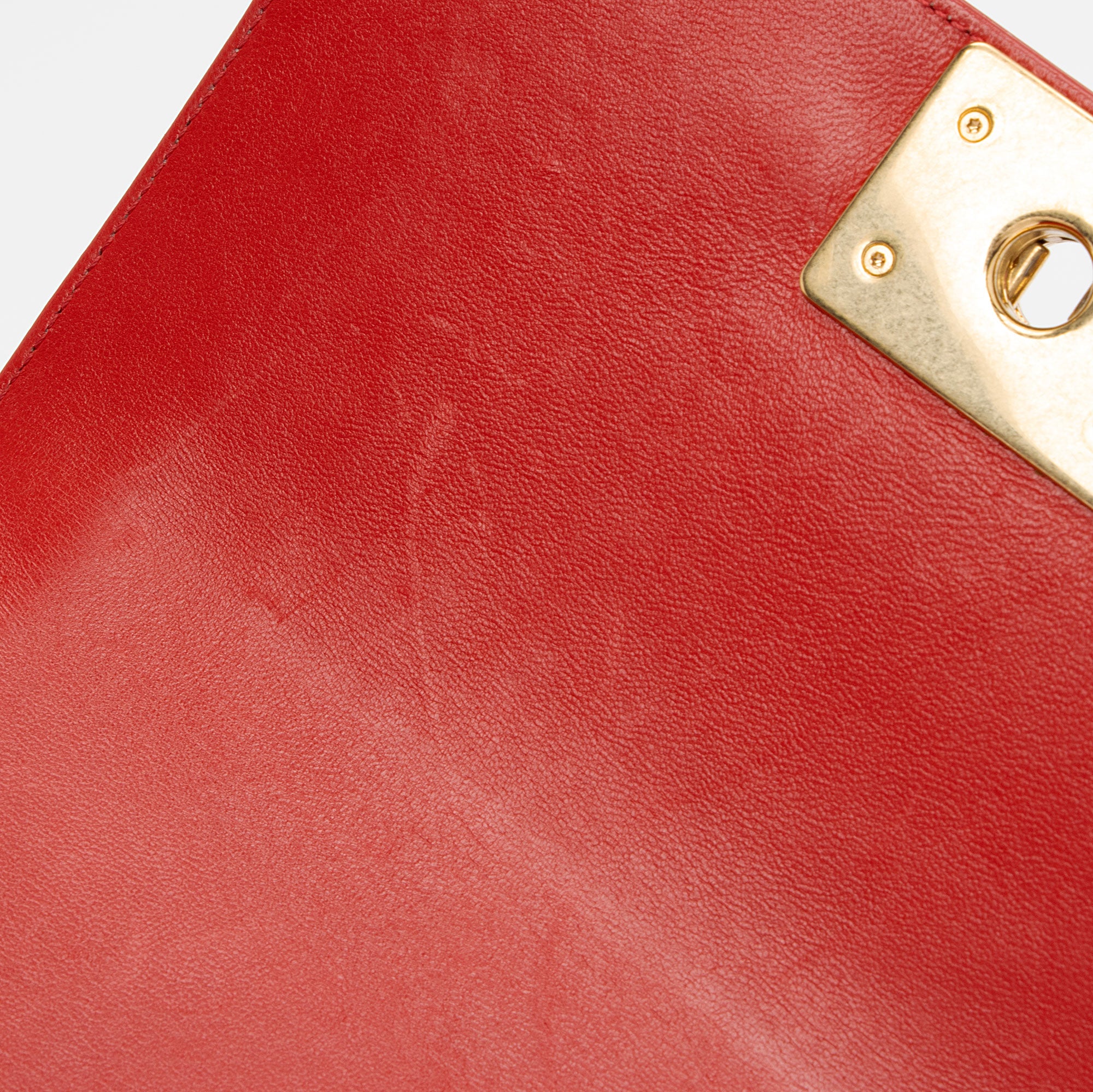 Chanel Calfskin Small Boy Bag