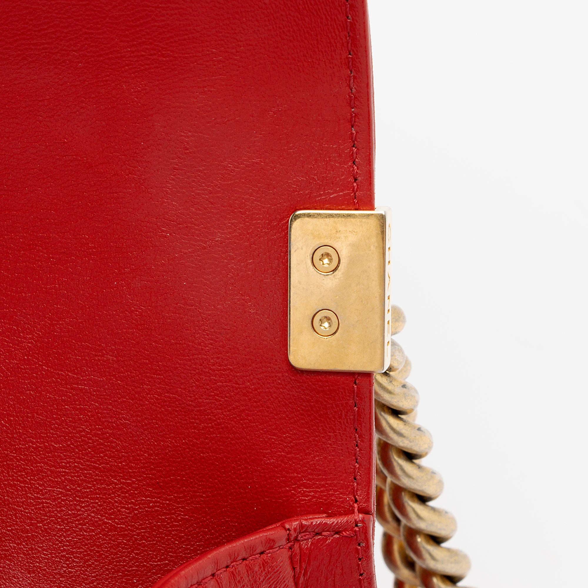 Chanel Calfskin Small Boy Bag