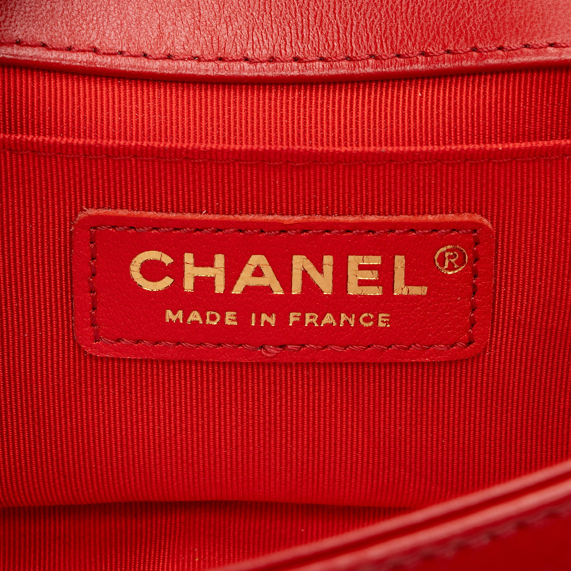 Chanel Calfskin Small Boy Bag