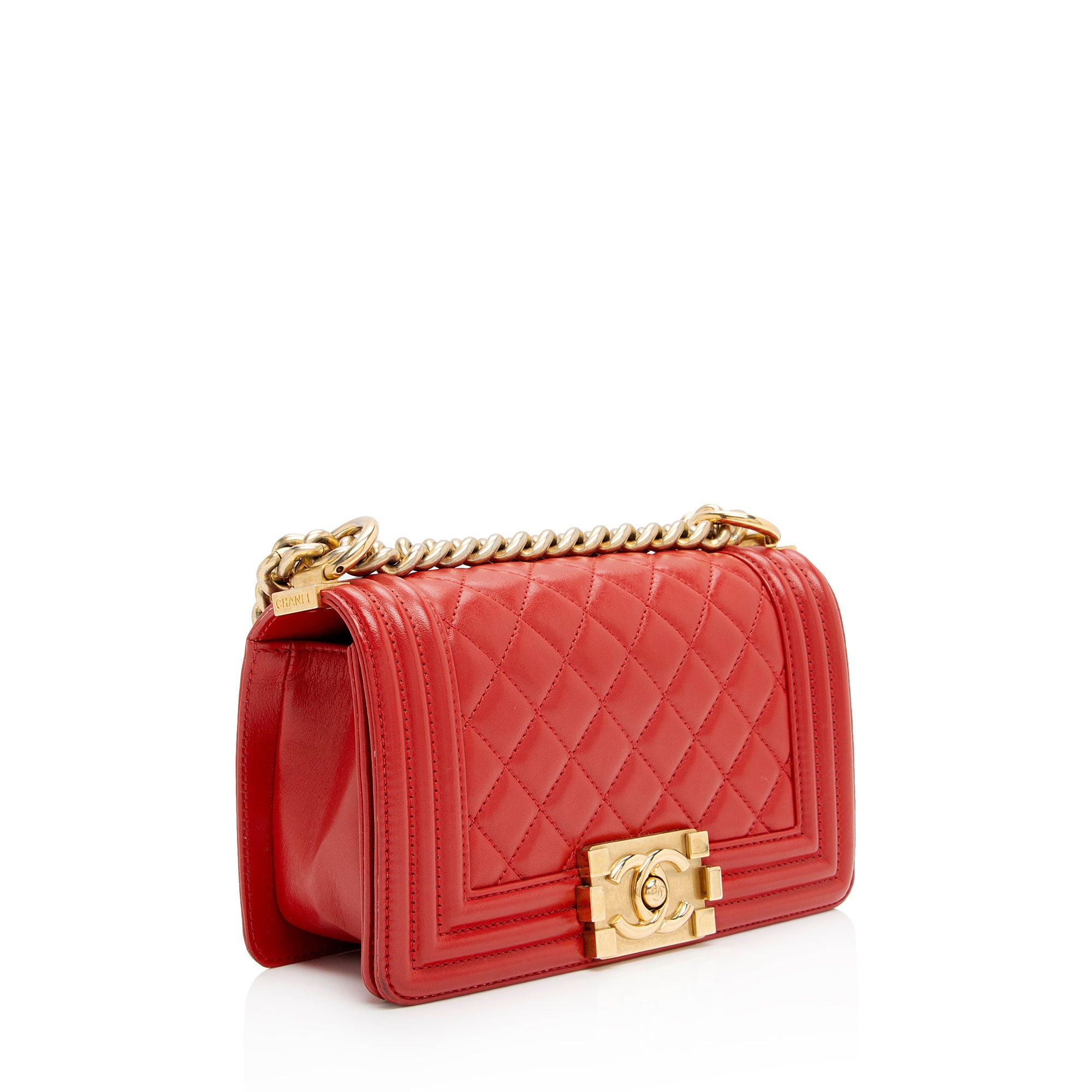 Chanel Calfskin Small Boy Bag