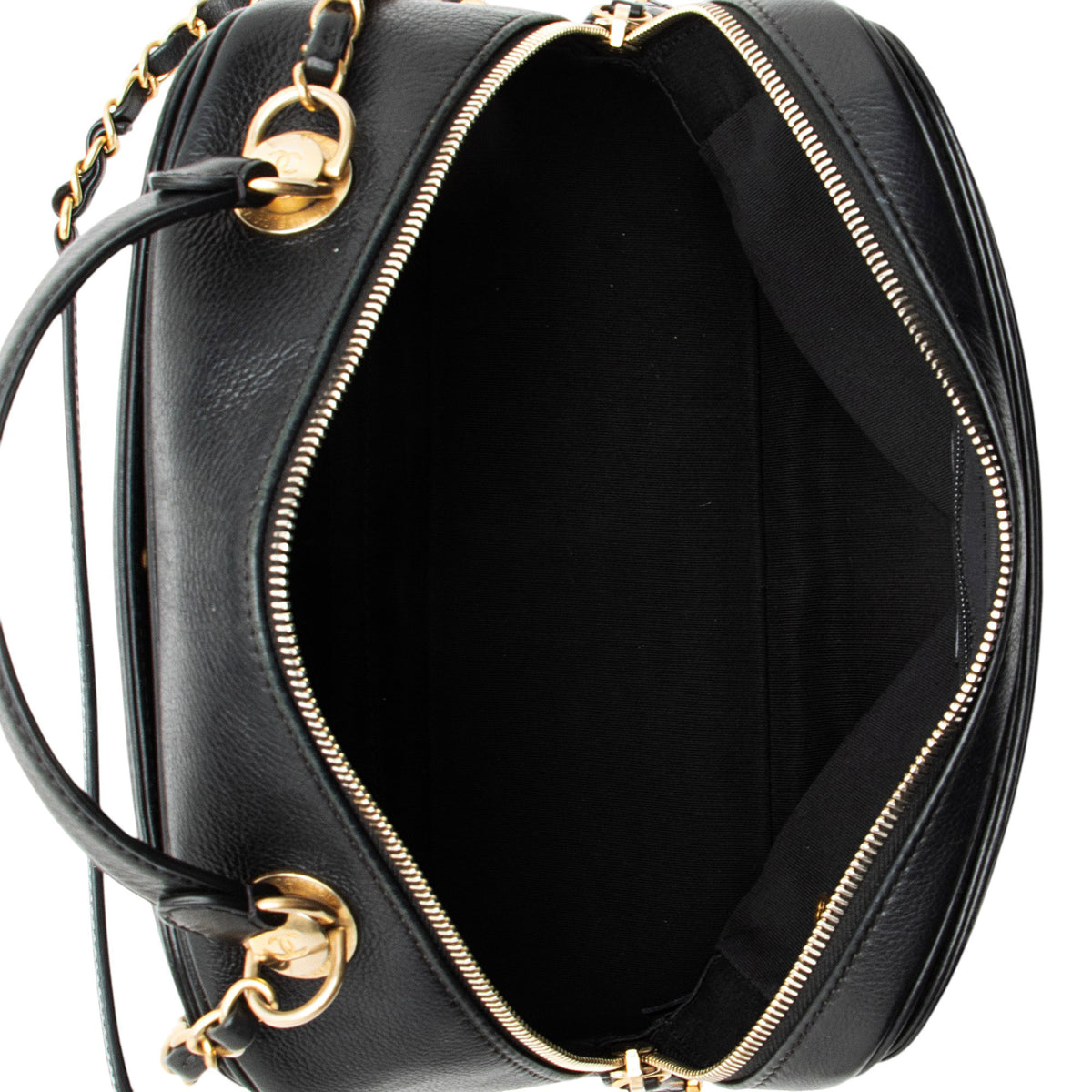 Chanel Calfskin CC Medium Vanity Case