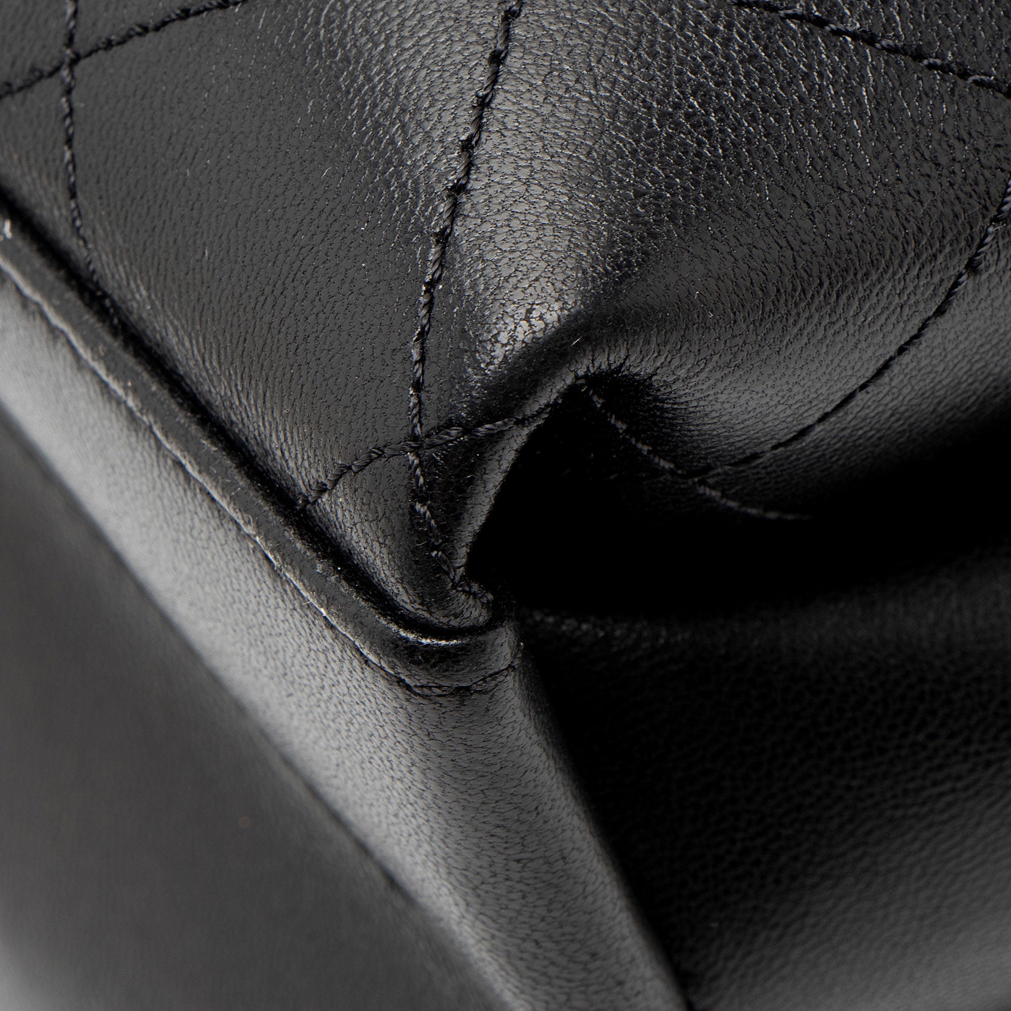 Chanel Calfskin Coco Luxe Large Shopping Tote