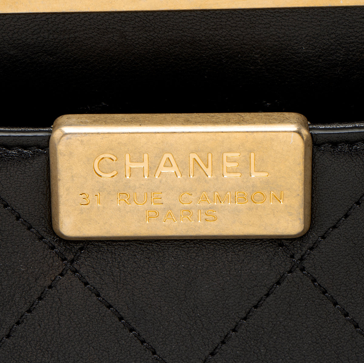 Chanel Calfskin Coco Luxe Large Shopping Tote