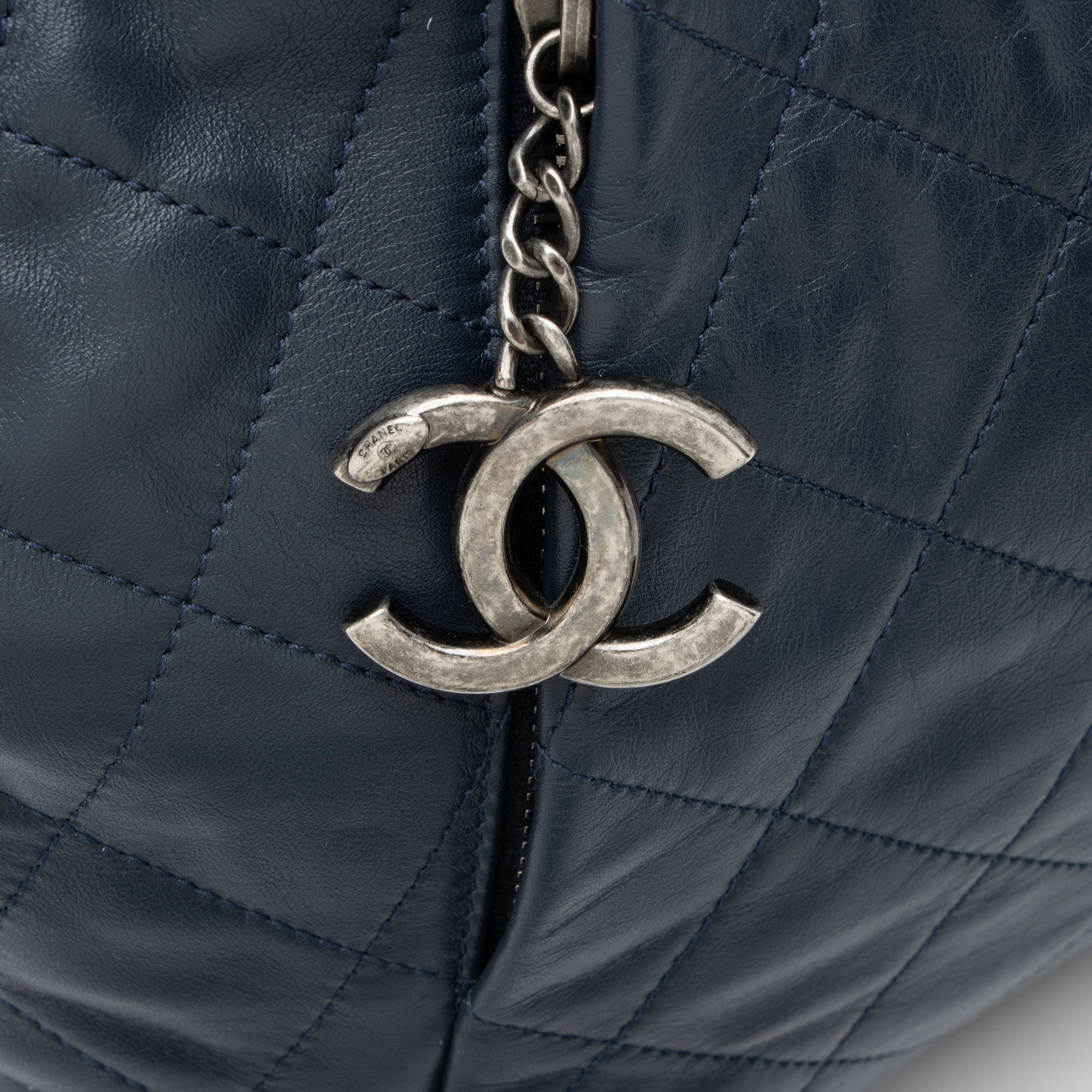 Chanel Calfskin Coco Pleats Tote