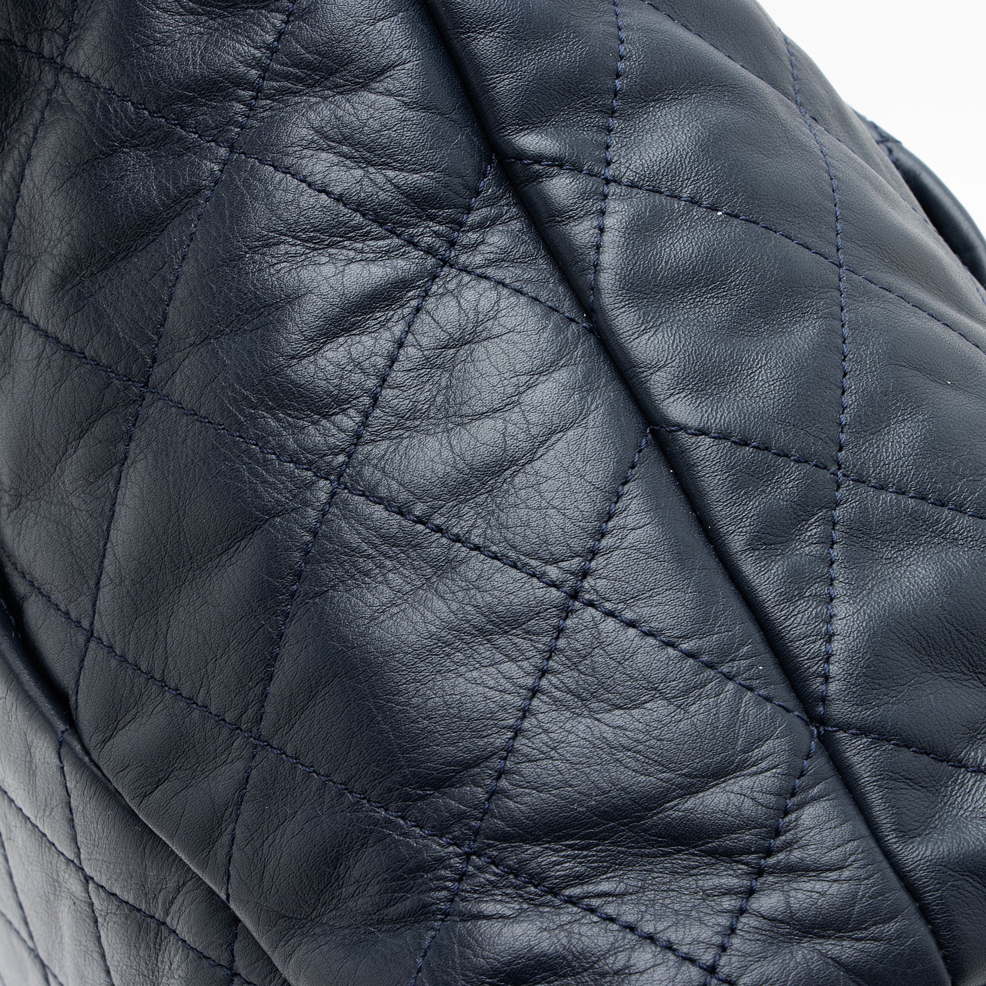 Chanel Calfskin Coco Pleats Tote