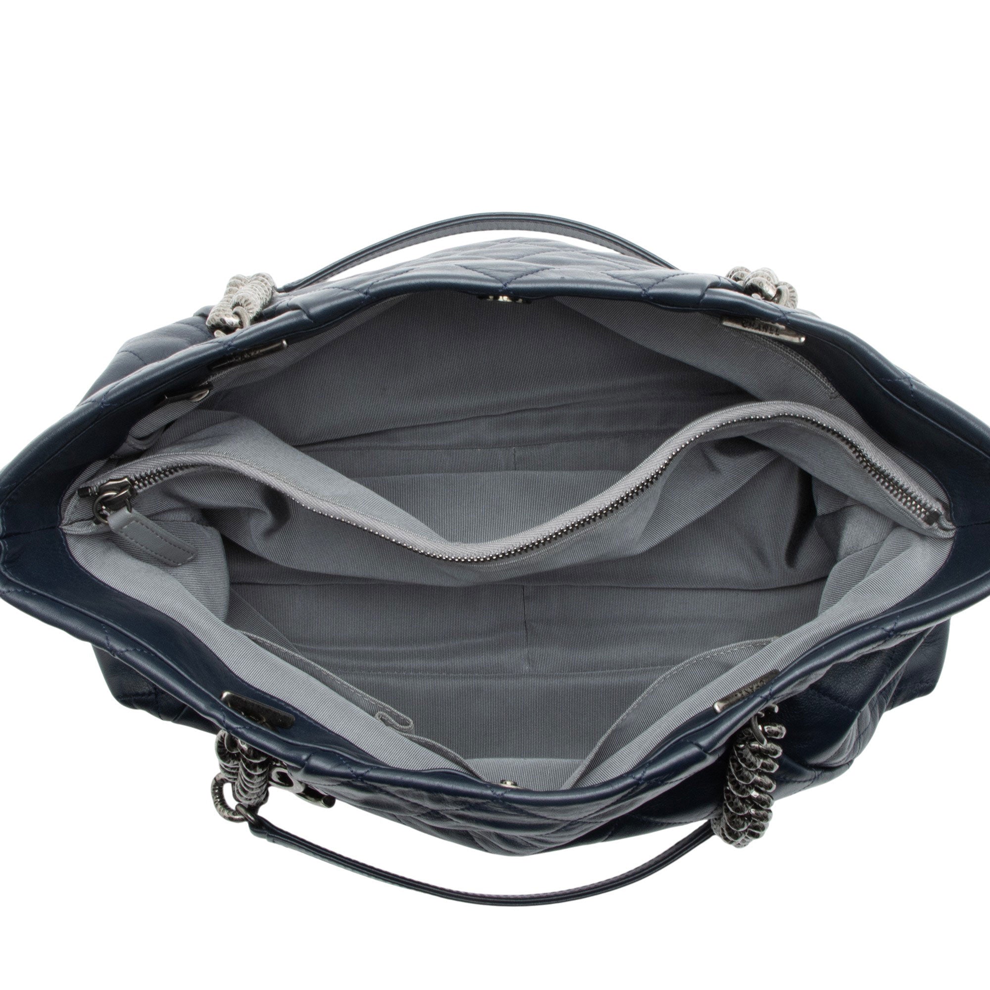 Chanel Calfskin Coco Pleats Tote