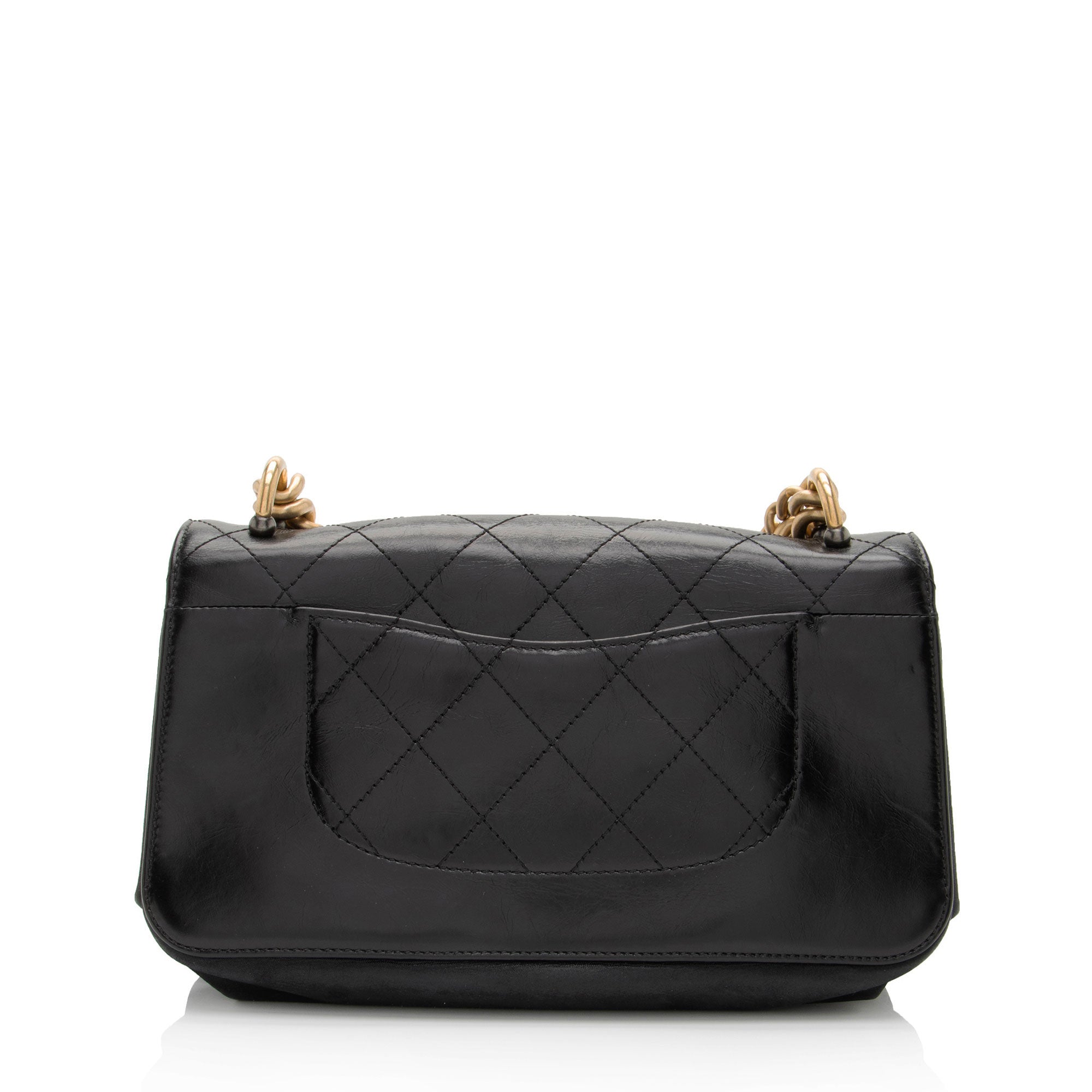Chanel Calfskin Straight Line Small Flap Bag (SHF-6VRqD4)