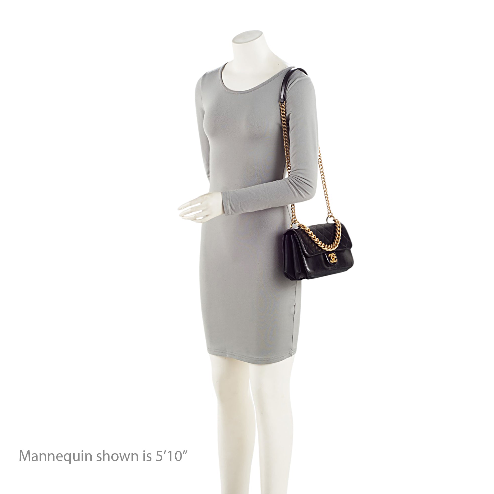 Chanel Calfskin Straight Line Small Flap Bag (SHF-6VRqD4)