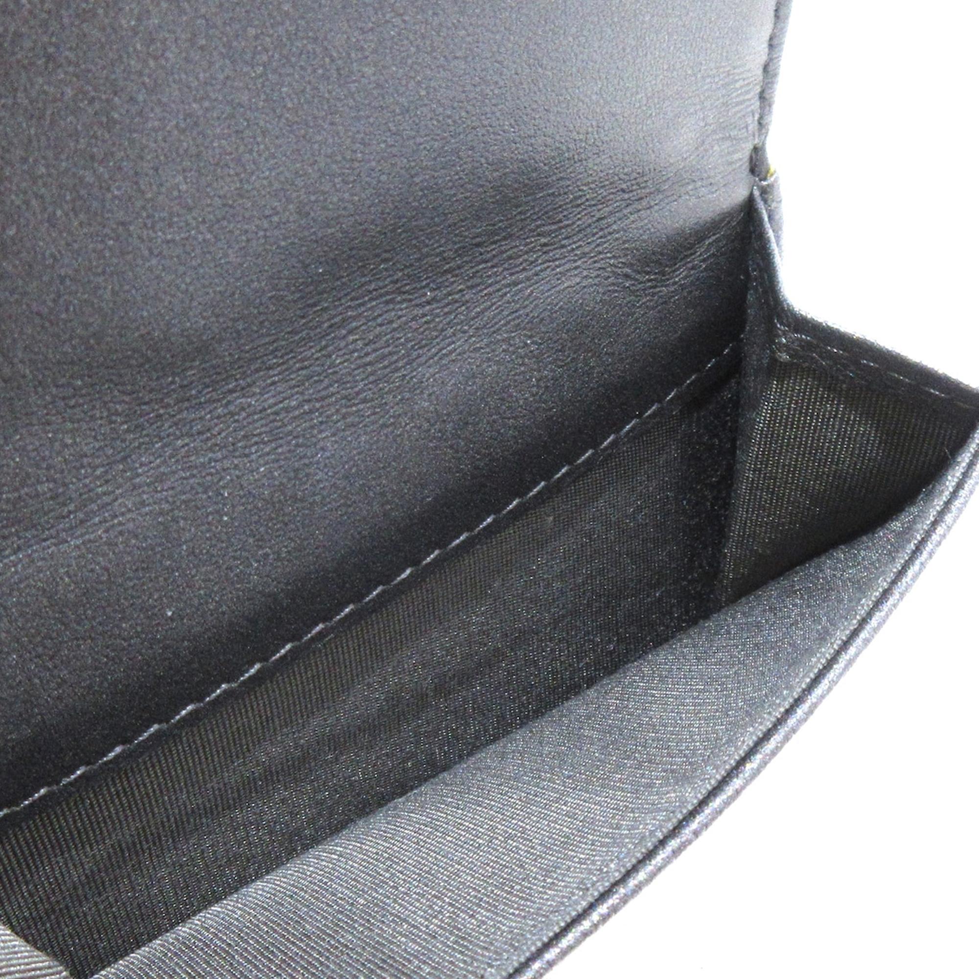 Chanel Camellia Goatskin Trifold Wallet (SHG-aIF3CD)