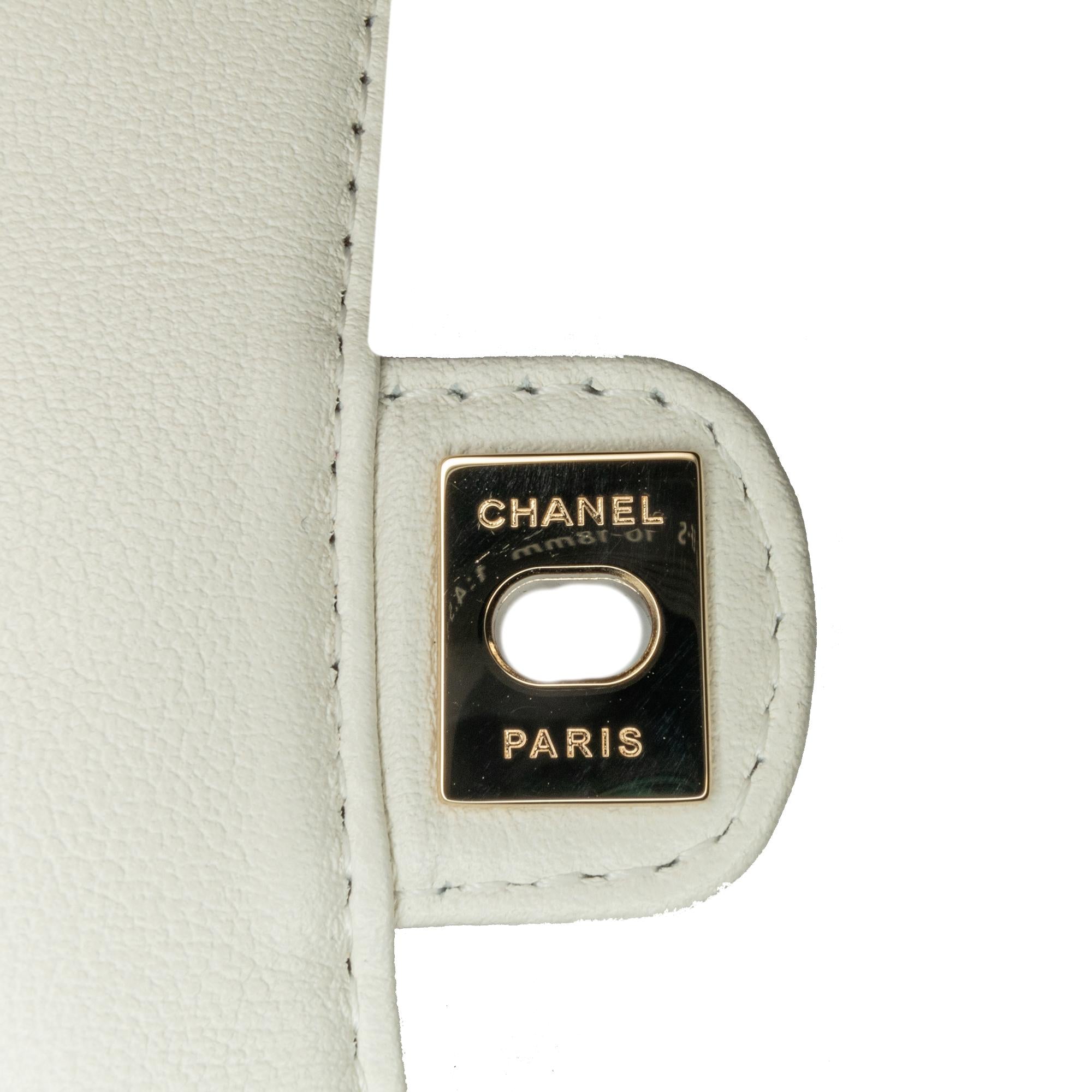 Chanel Canvas Tennis Racket Mirror and Crossbody Set (SHG-UFGDNQ)