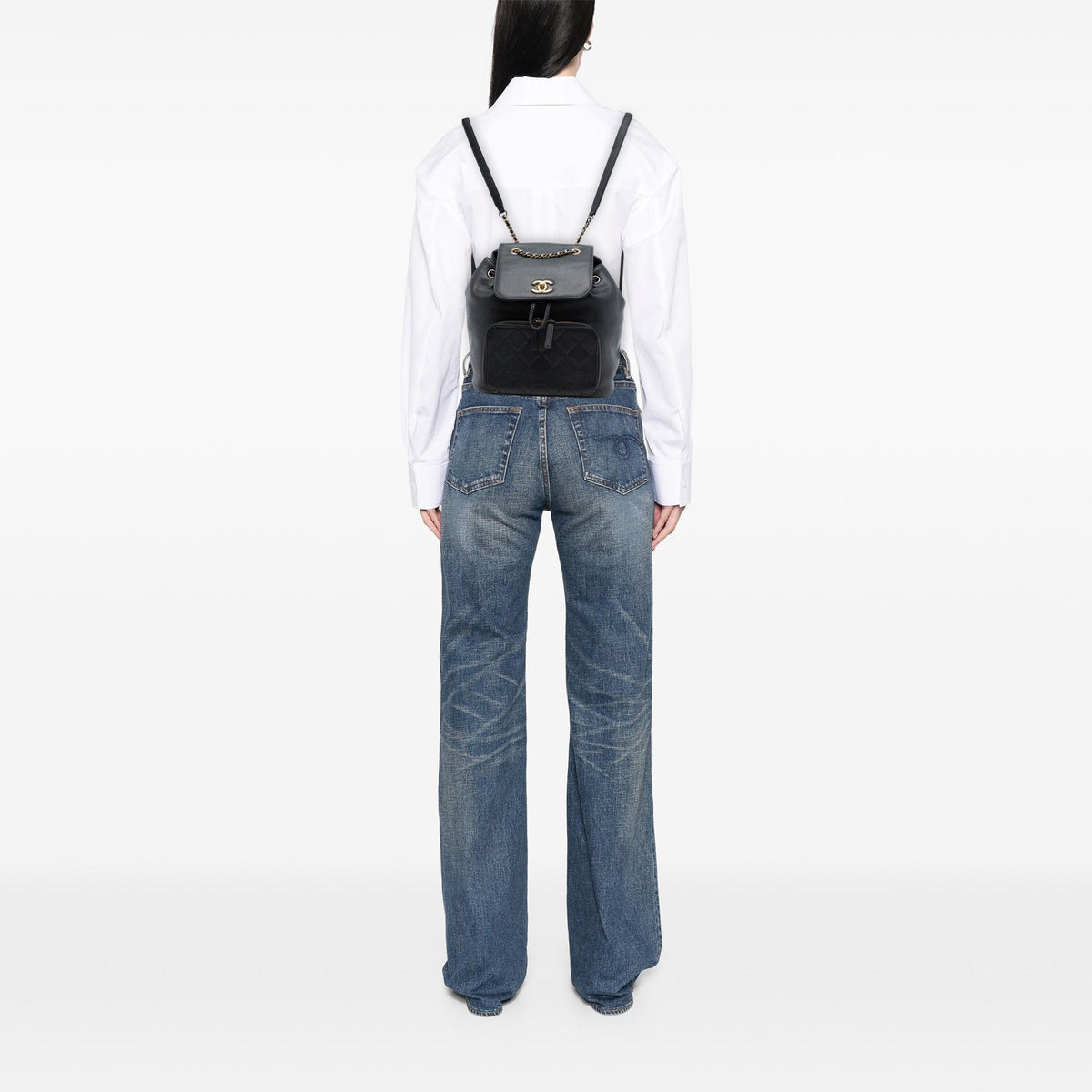 Chanel Caviar Business Affinity Backpack