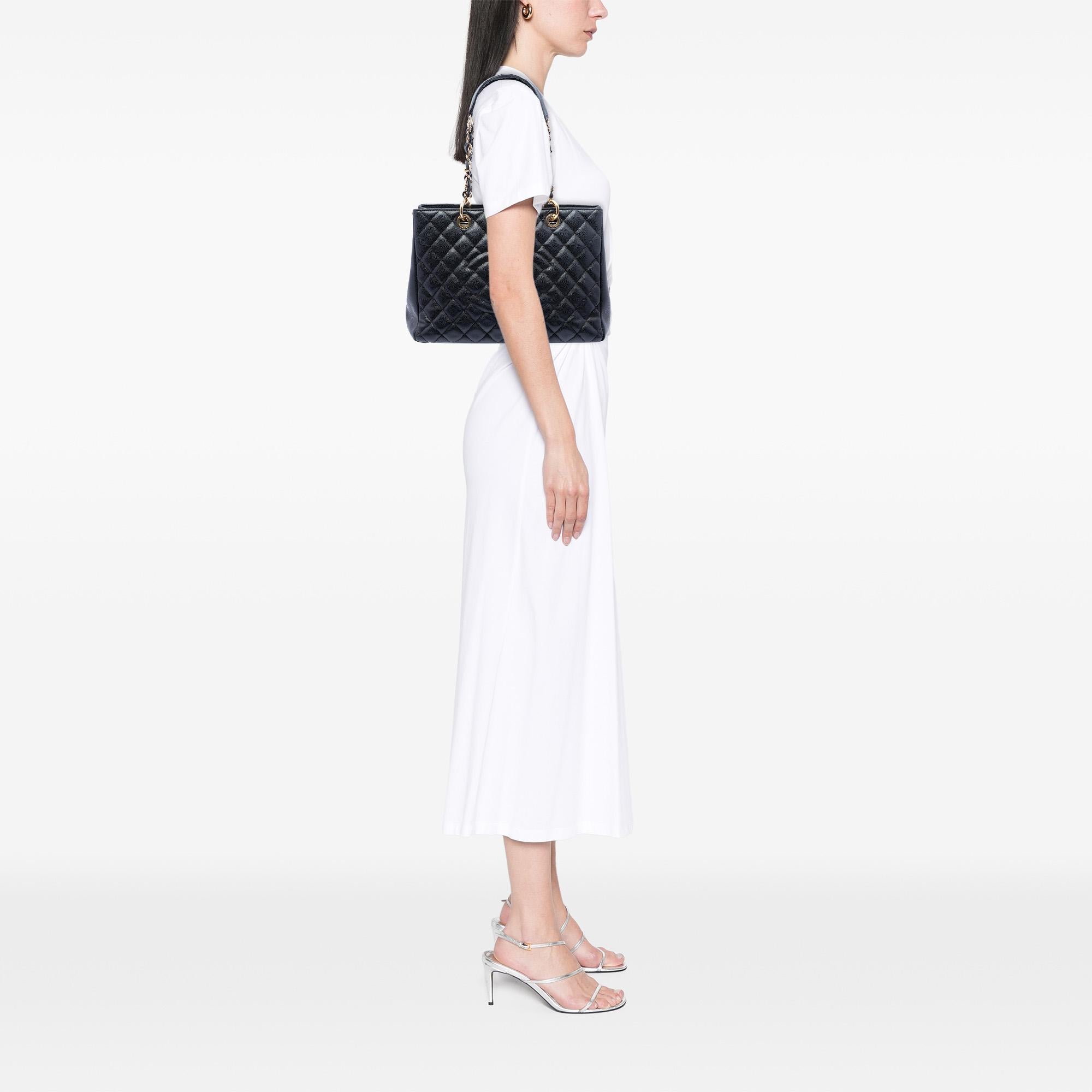 Chanel Caviar Grand Shopping Tote